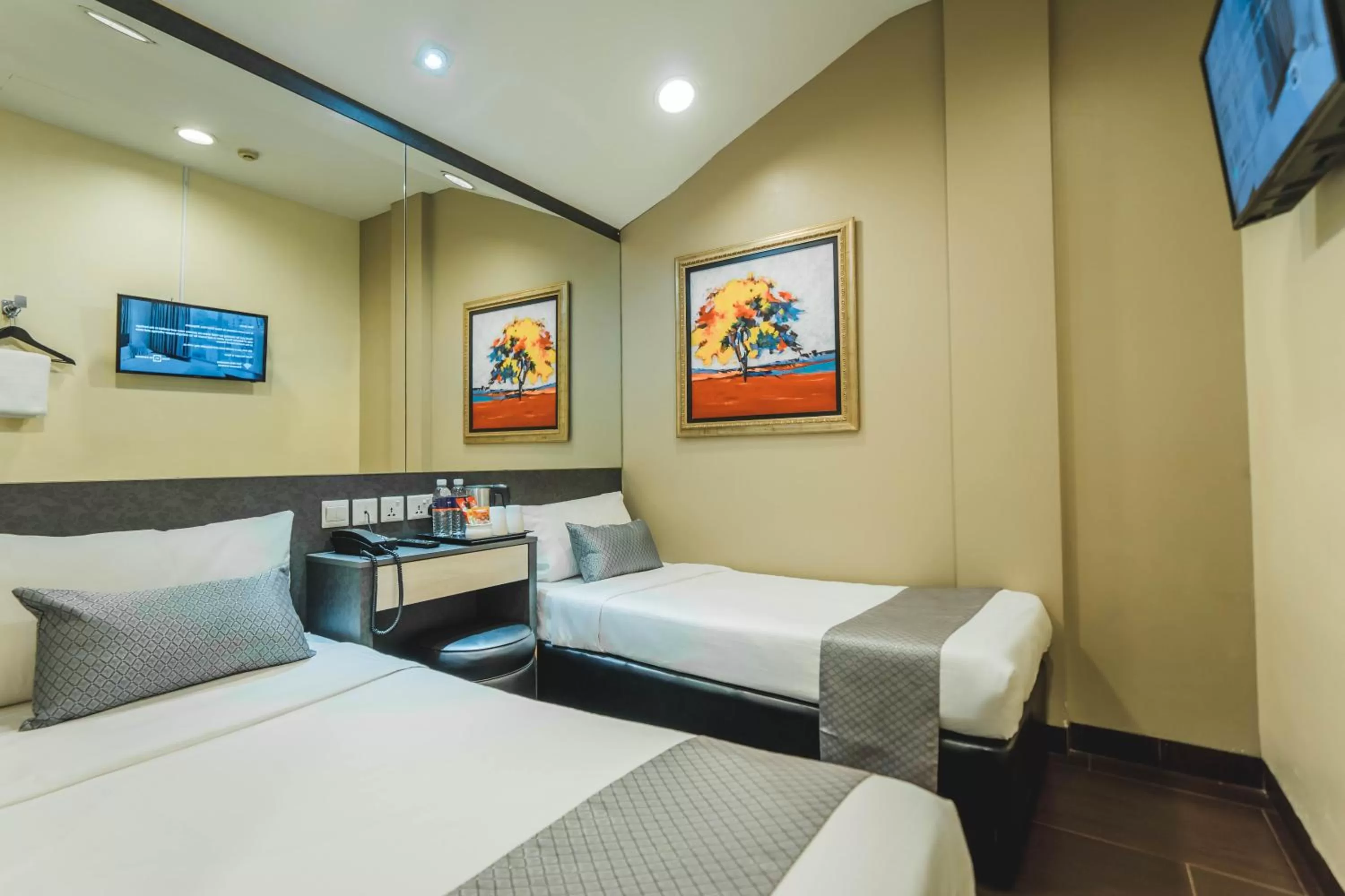 Standard Twin Room ( No Windows ) in Value Hotel Nice