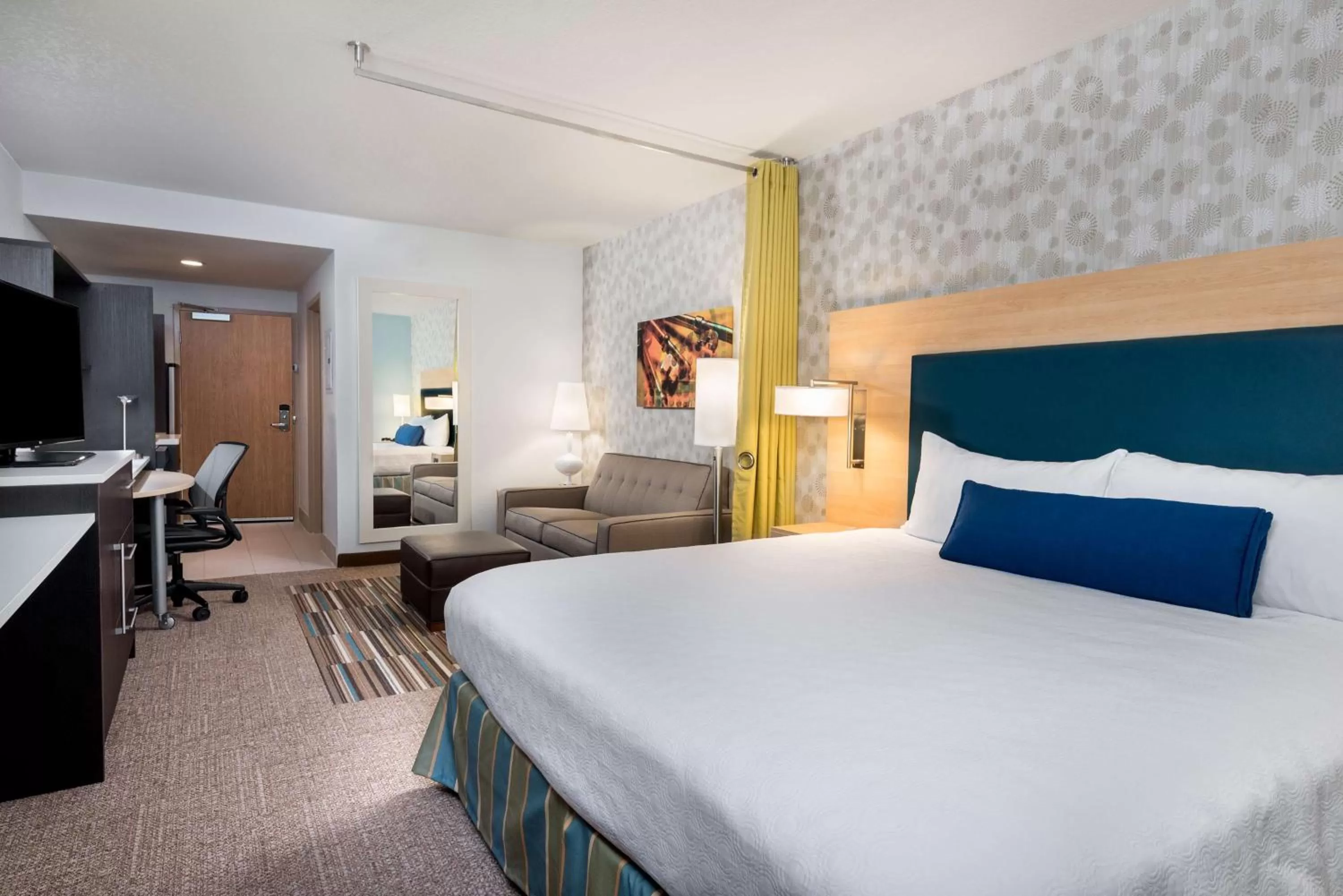 King Studio Suite - Non-Smoking in Home2 Suites By Hilton Ft. Lauderdale Airport-Cruise Port