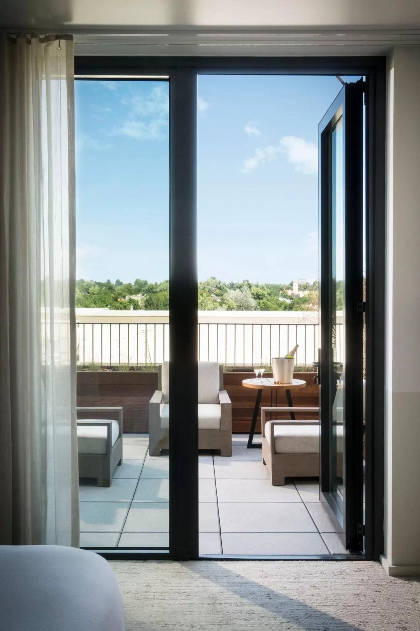 Terrace - Two Queen Beds in Halcyon - A Hotel in Cherry Creek