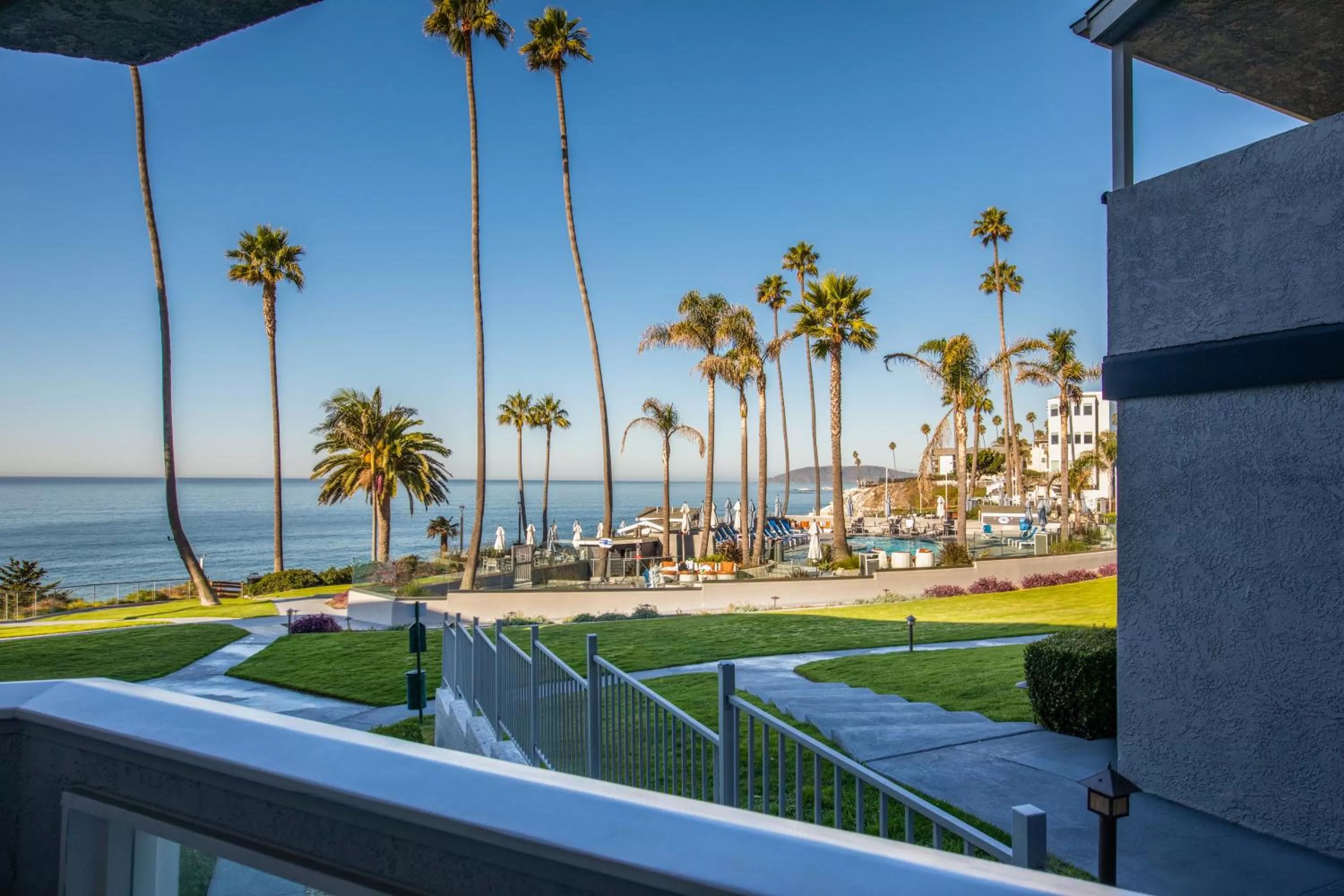 Queen Room with Two Queen Beds and Partial Ocean View in SeaCrest Oceanfront Hotel