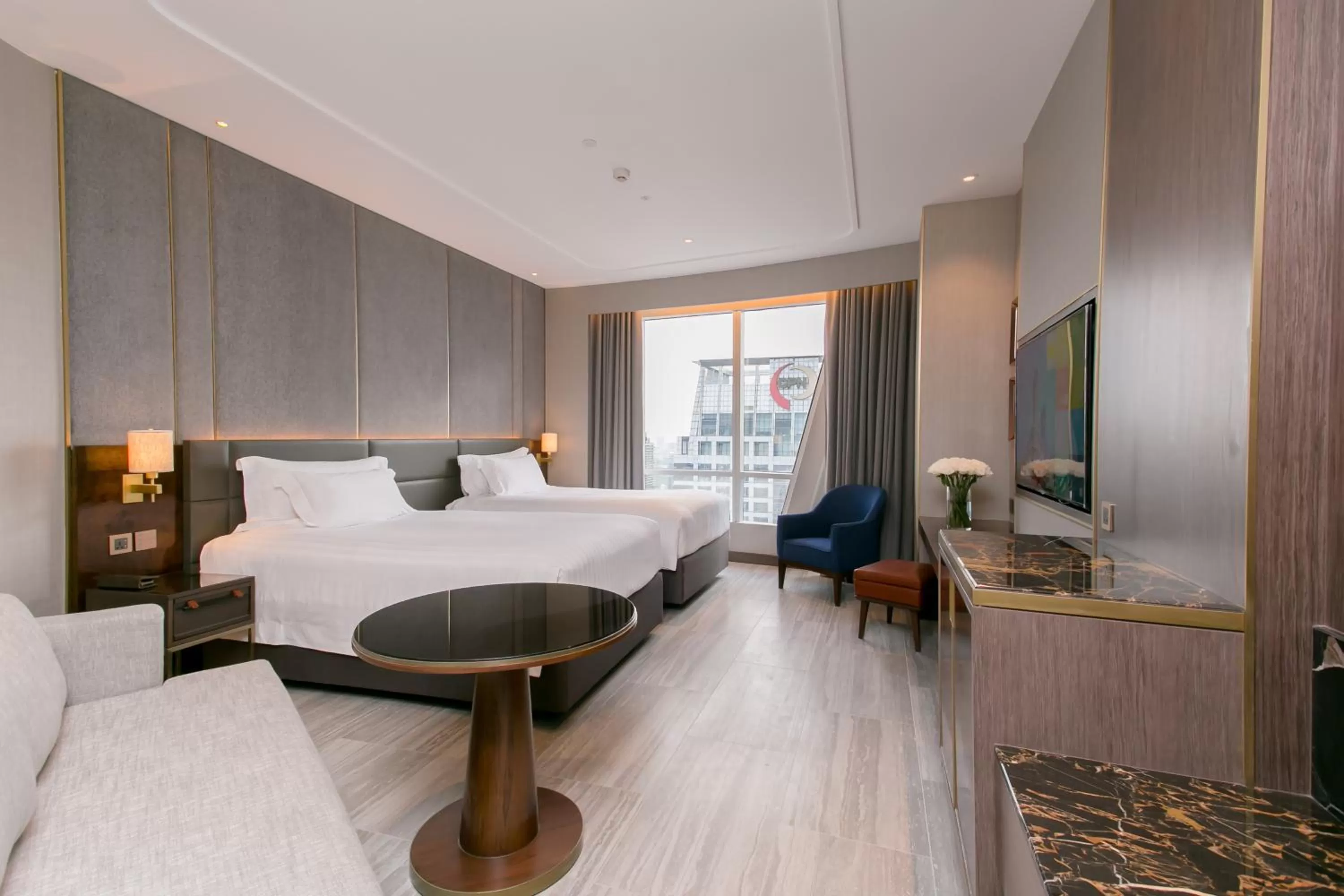 Club Deluxe Twin in Centara Grand At CentralWorld