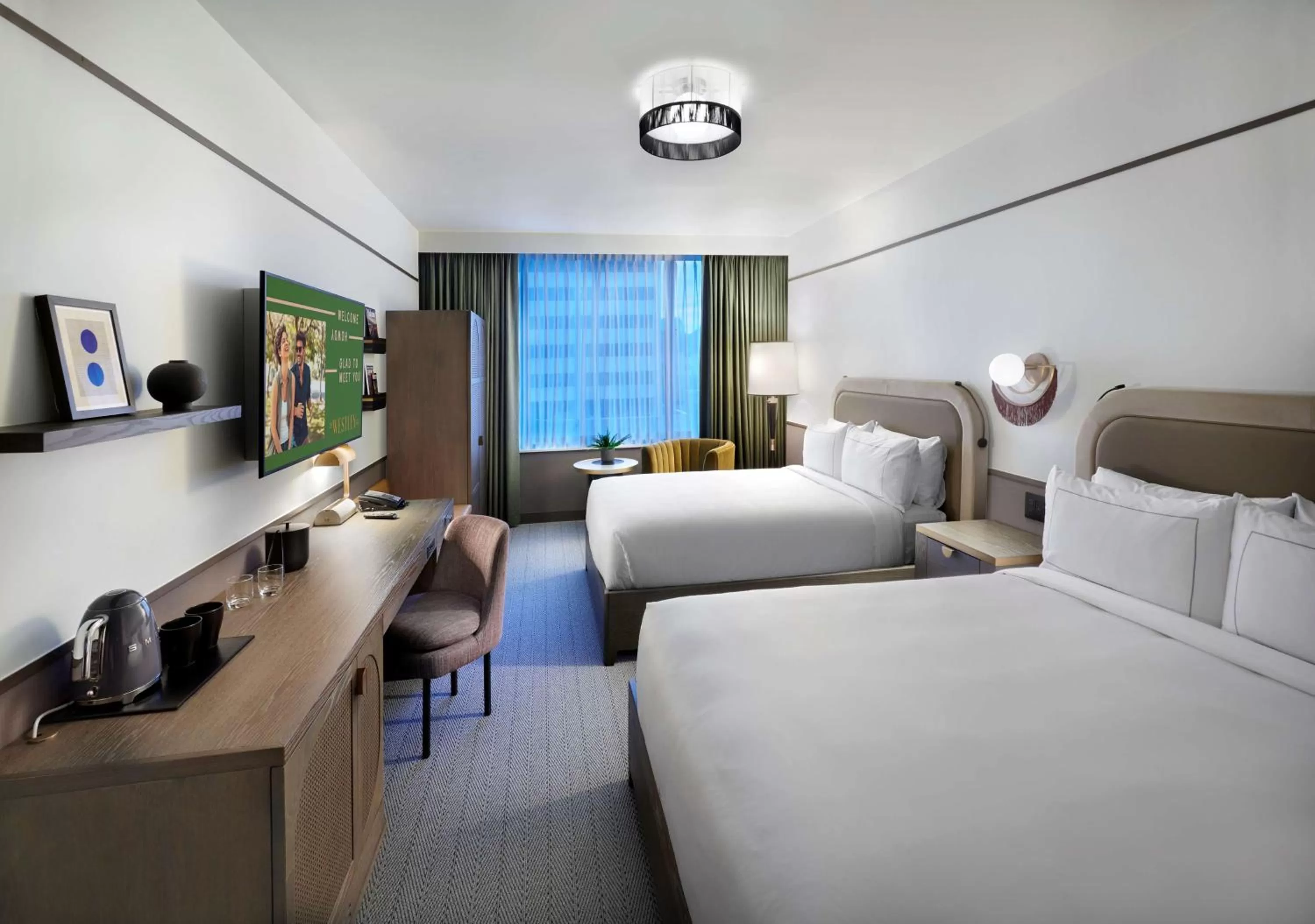 Queen Room with Two Queen Beds in The Westley Calgary Downtown, Tapestry Collection By Hilton