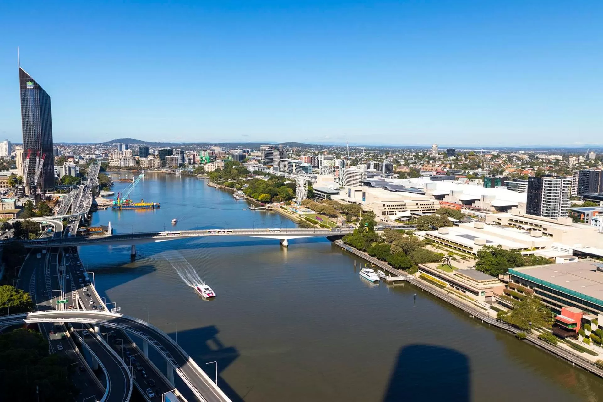 River view in Evolution Apartments