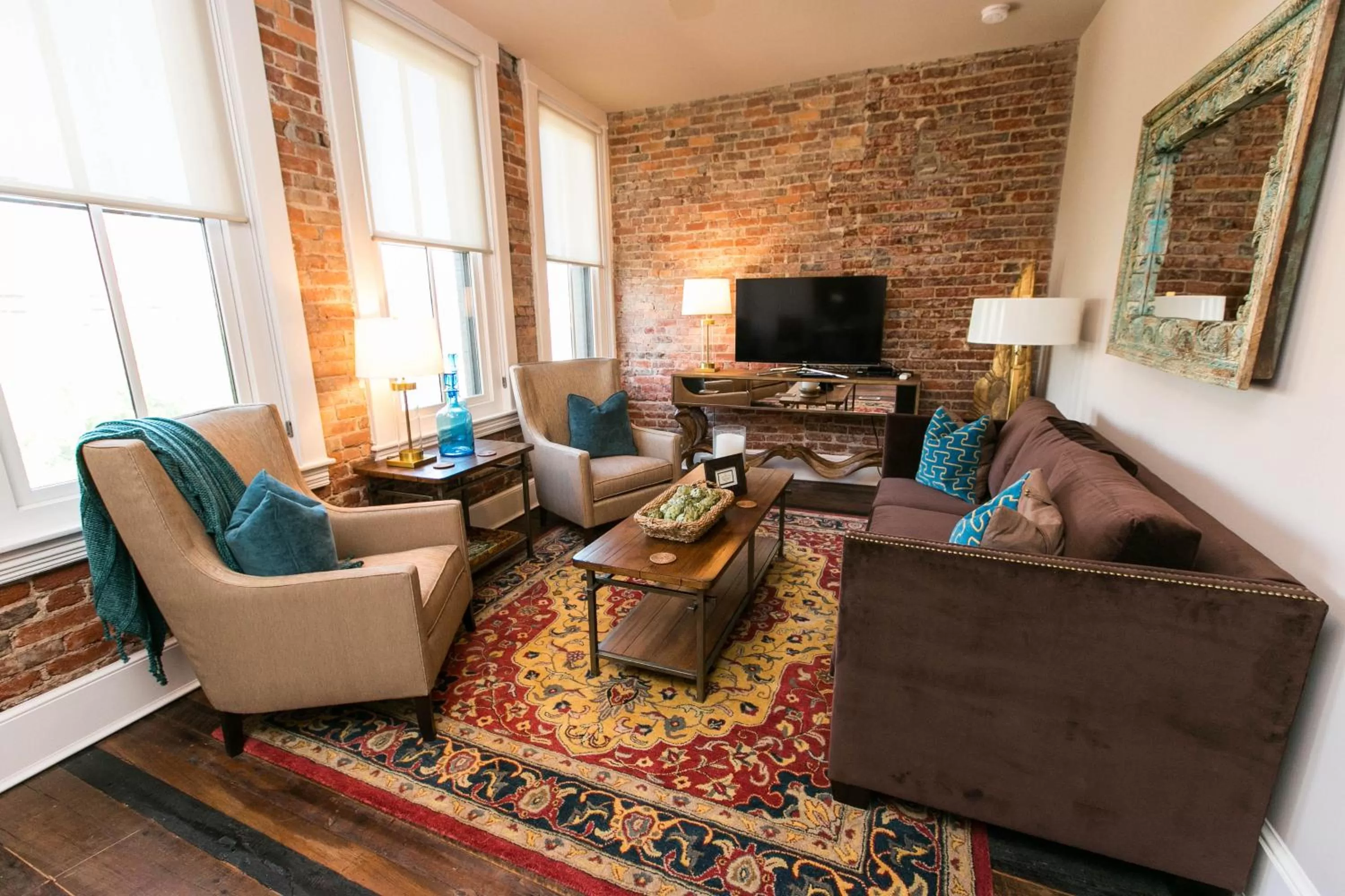 Living room in The Windsor - Asheville