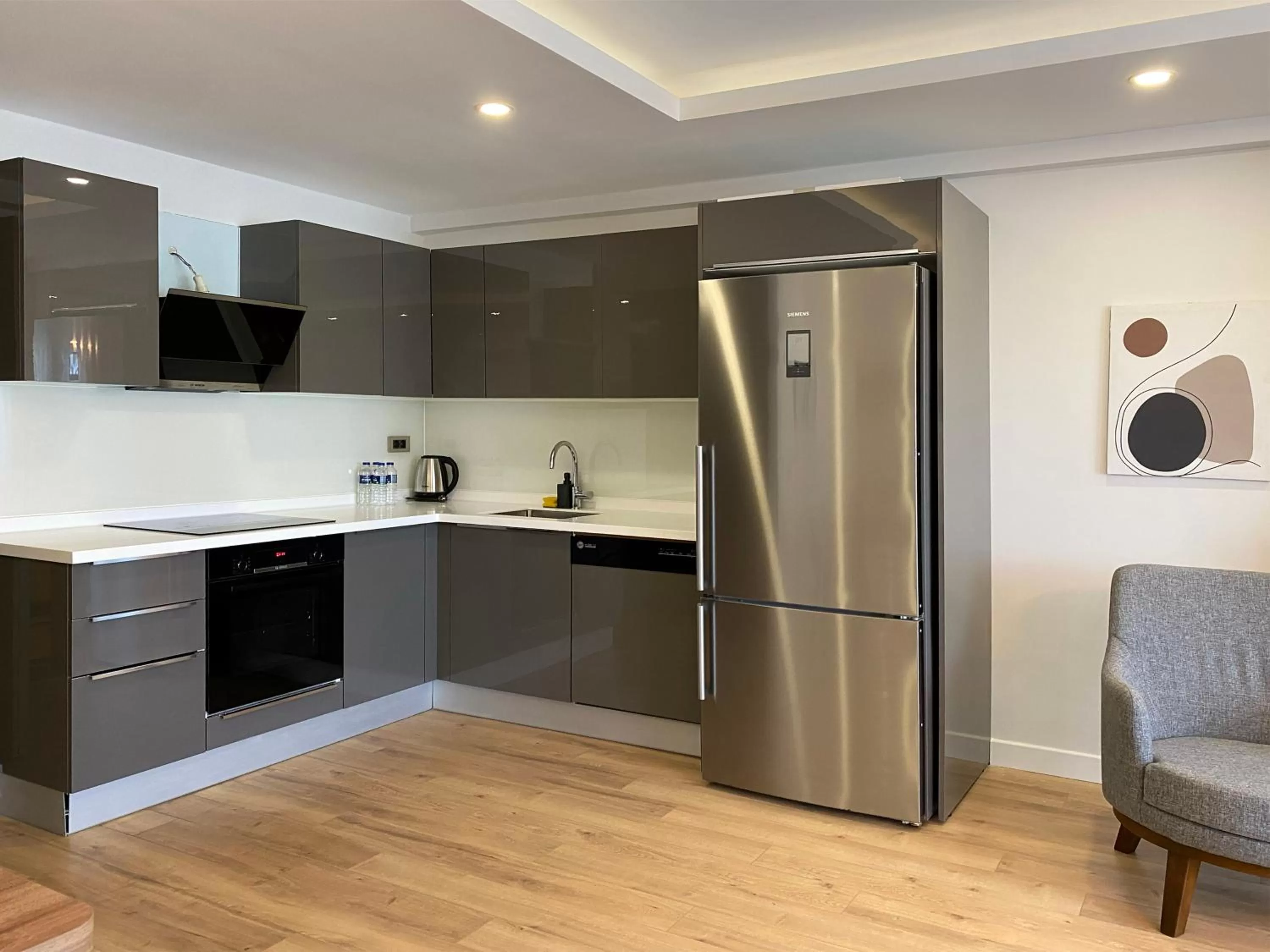 Kitchen or kitchenette in Veranda Suites