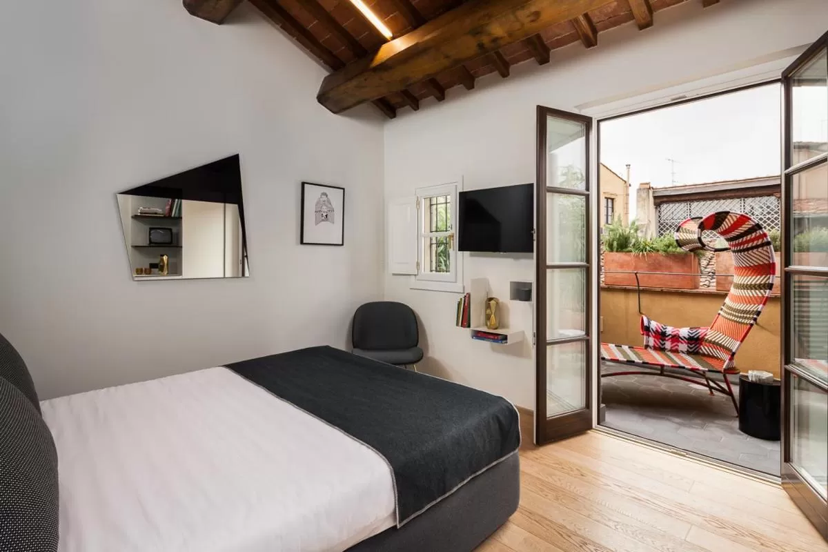 Deluxe Double Room with Balcony in Hotel Milu Florence