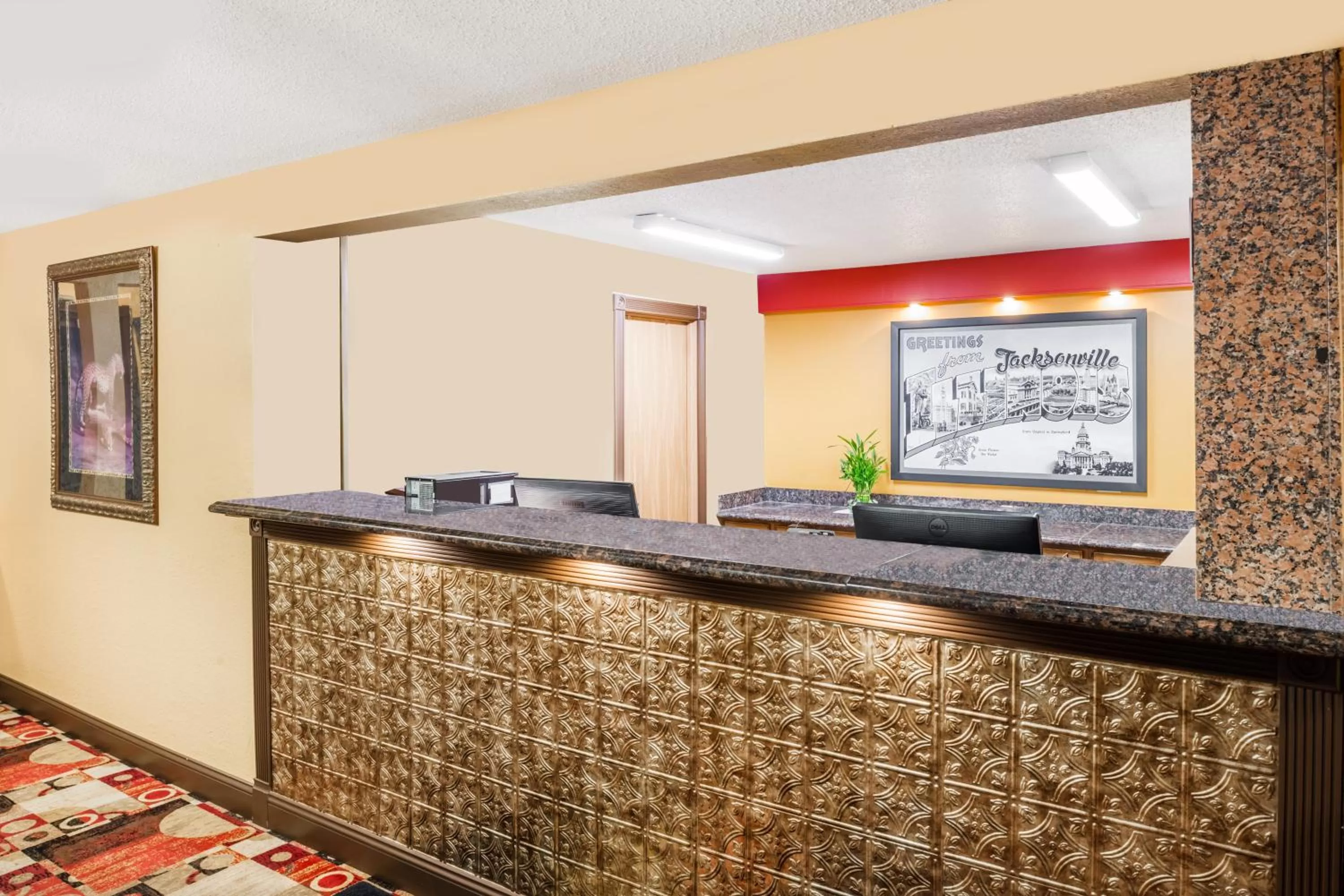 Lobby or reception in Super 8 by Wyndham Jacksonville