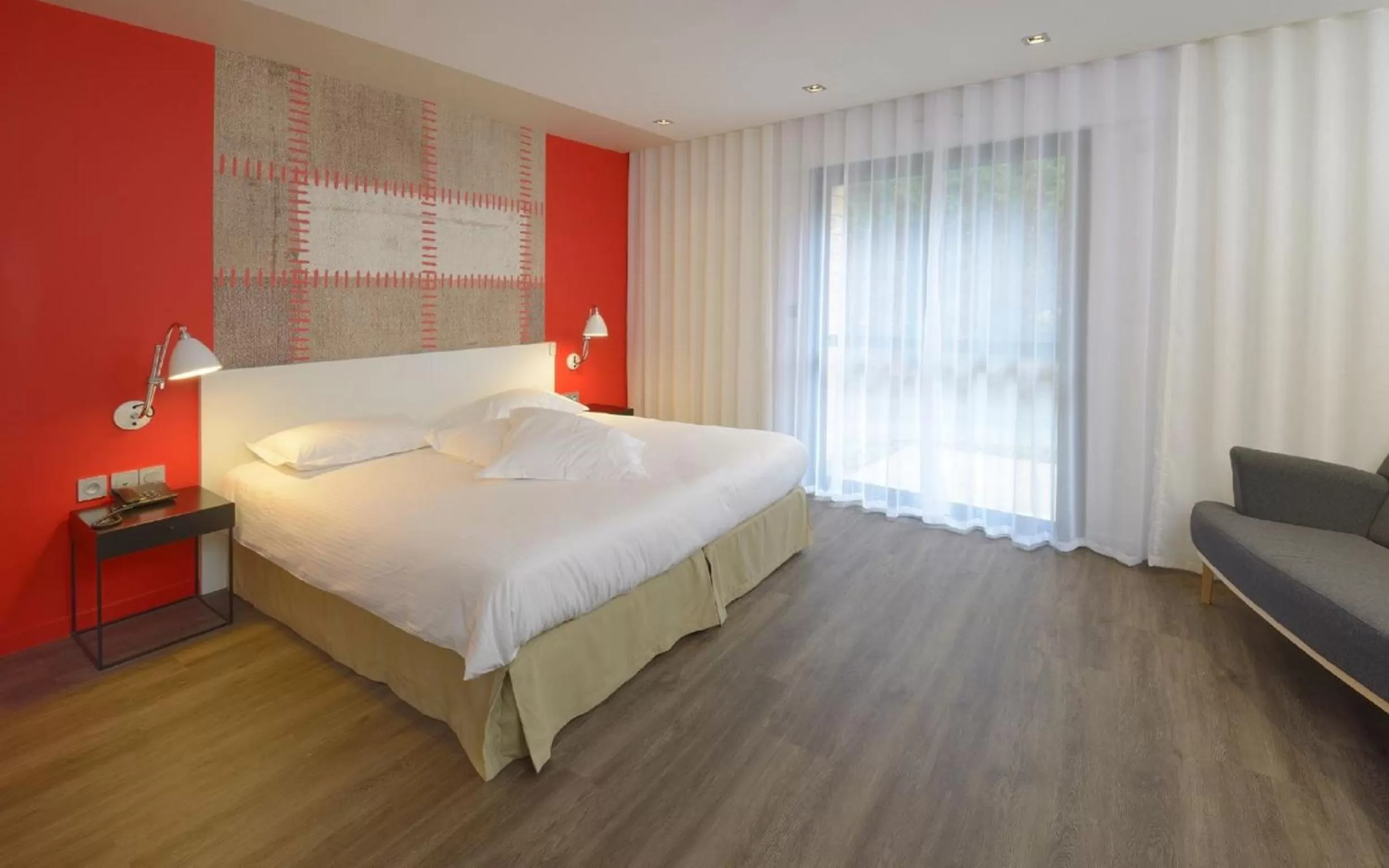 Deluxe Double Room in Logis Hôtel Domaine du Moulin Cavier - Restaurants & Spa