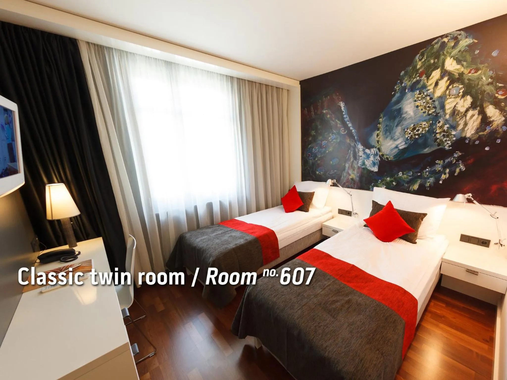 Classic Twin Room in Bohem Art Hotel