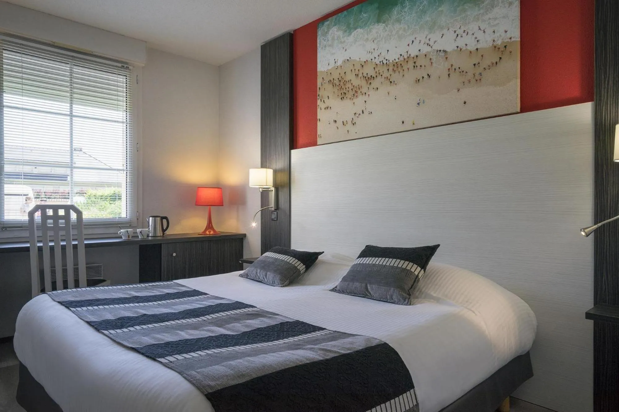 Superior Double Room in The Originals Boutique, Hôtel Le Pillebois, Bourg-en-Bresse Nord