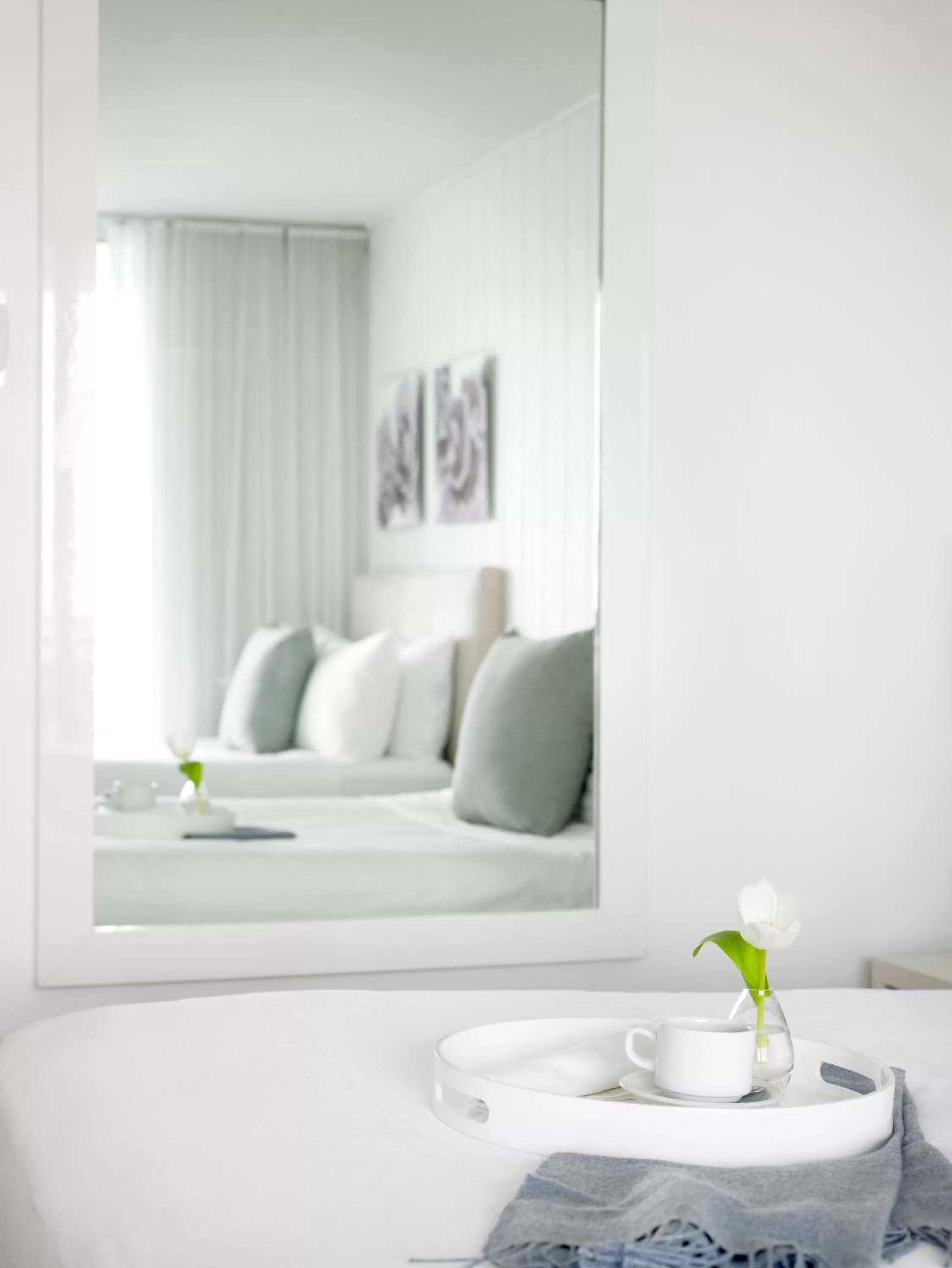 Double Room with Two Double Beds and Bay View in Grand Beach Hotel