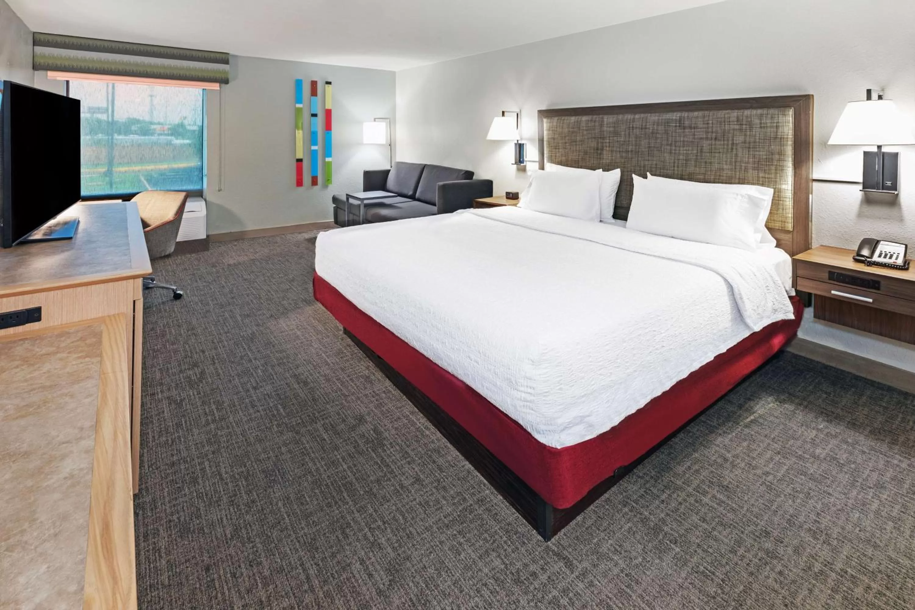 King Room with Sofa Bed - Non-Smoking in Hampton Inn Sulphur Lake Charles