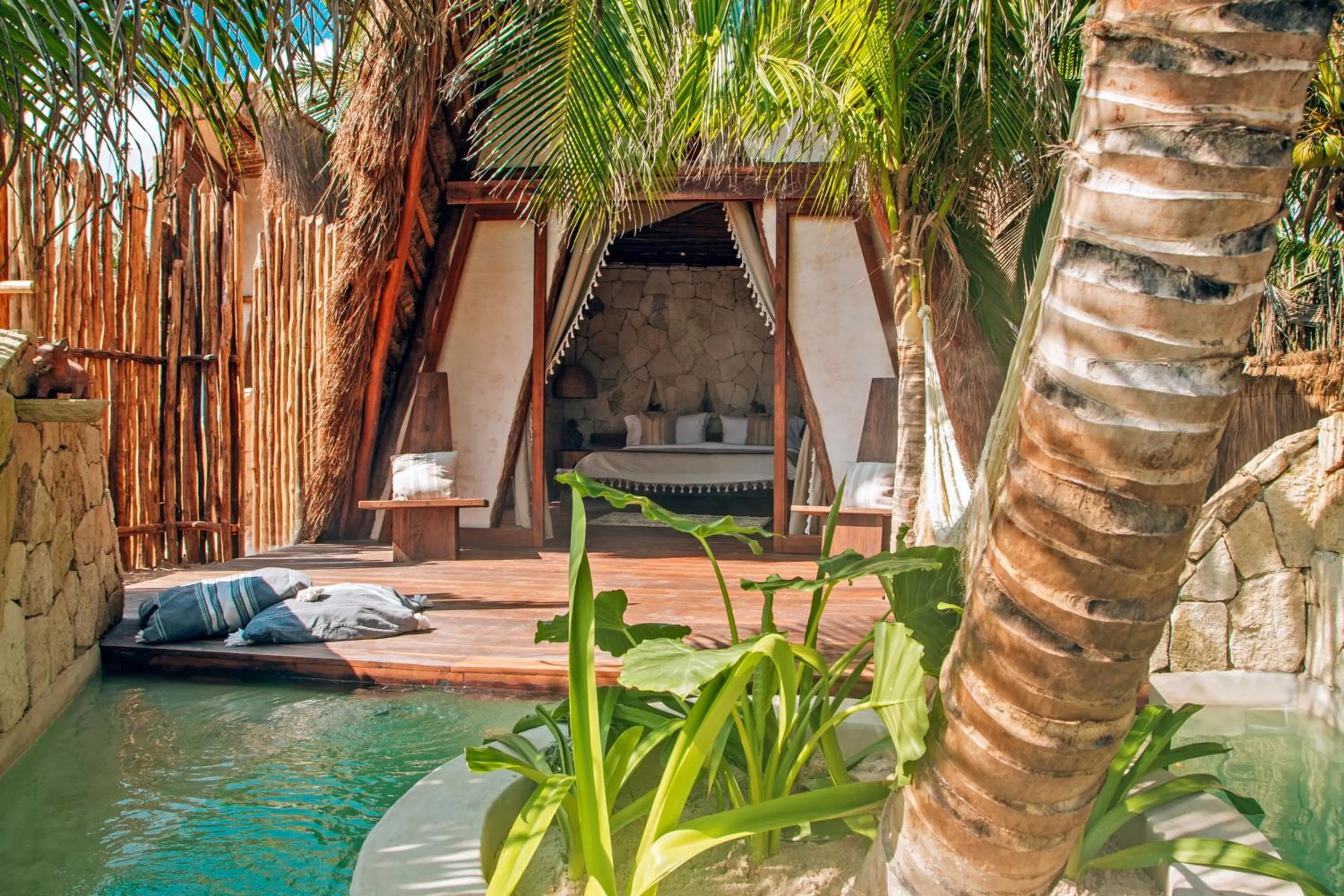 Oceanfront Suite with Plunge Pool in Ikal Tulum Hotel