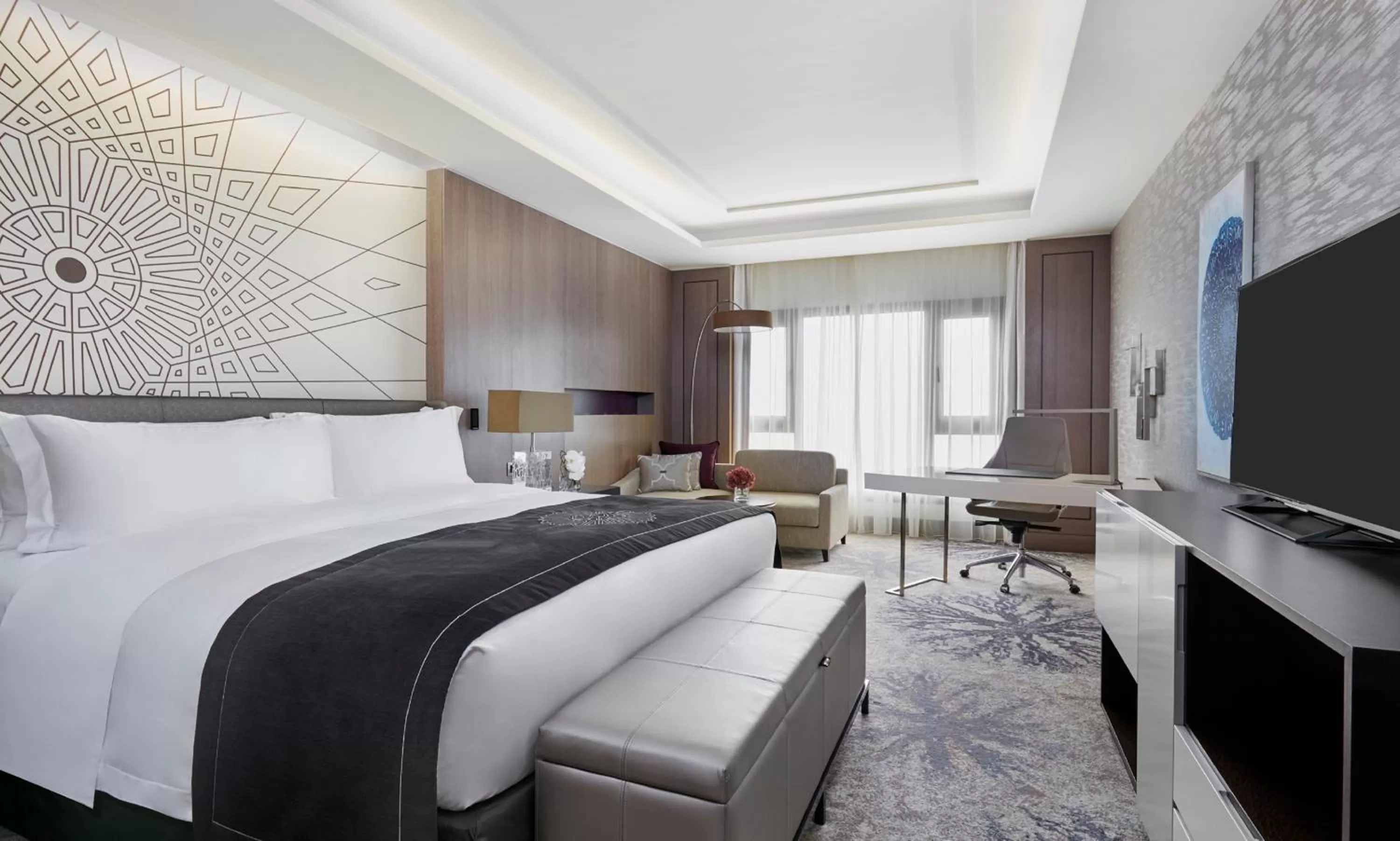 1 King Bed Club City View in InterContinental Doha Beach & Spa, an IHG Hotel