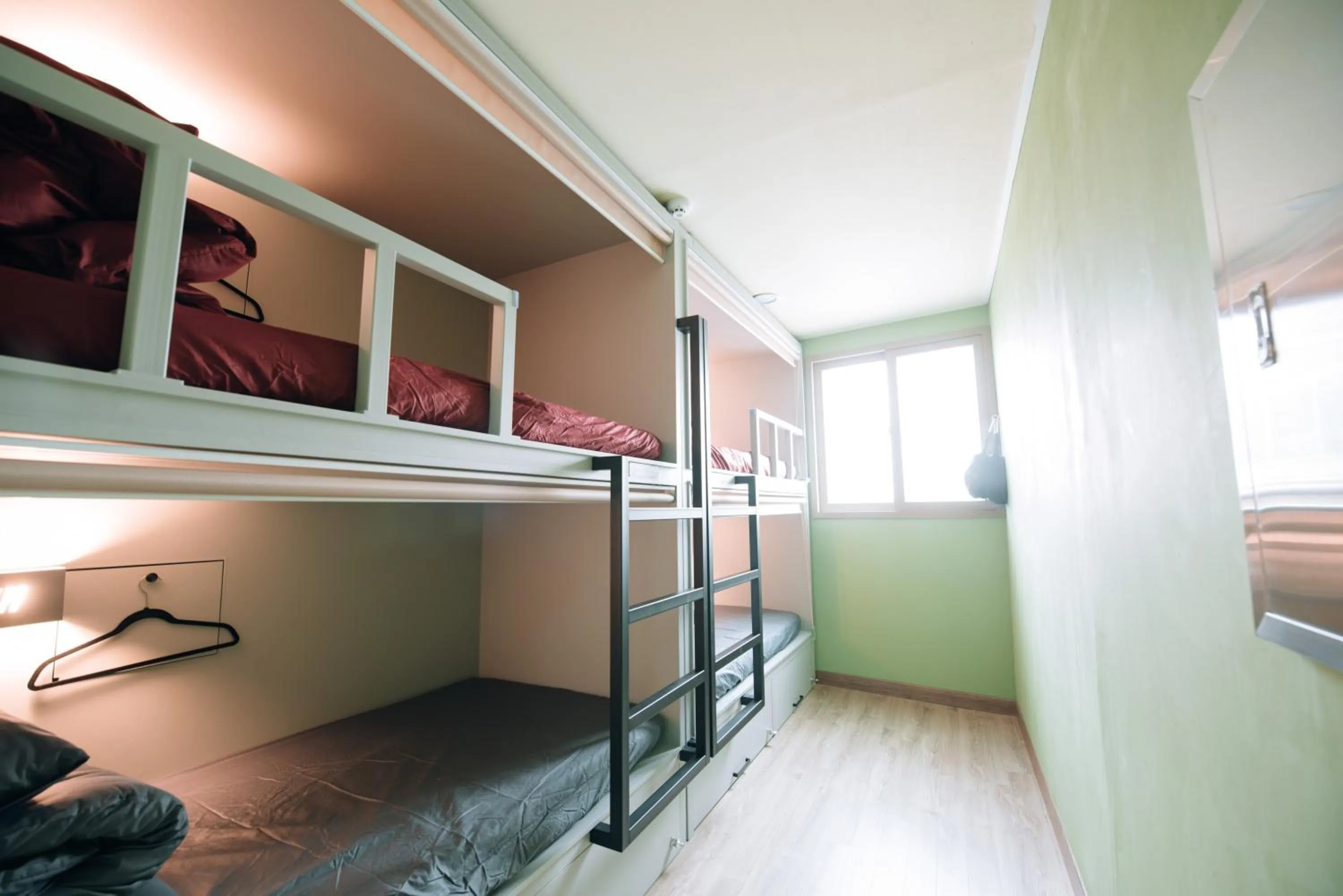 Bed in 4-Bed Male Dormitory Room in Daegu Midtown Hostel