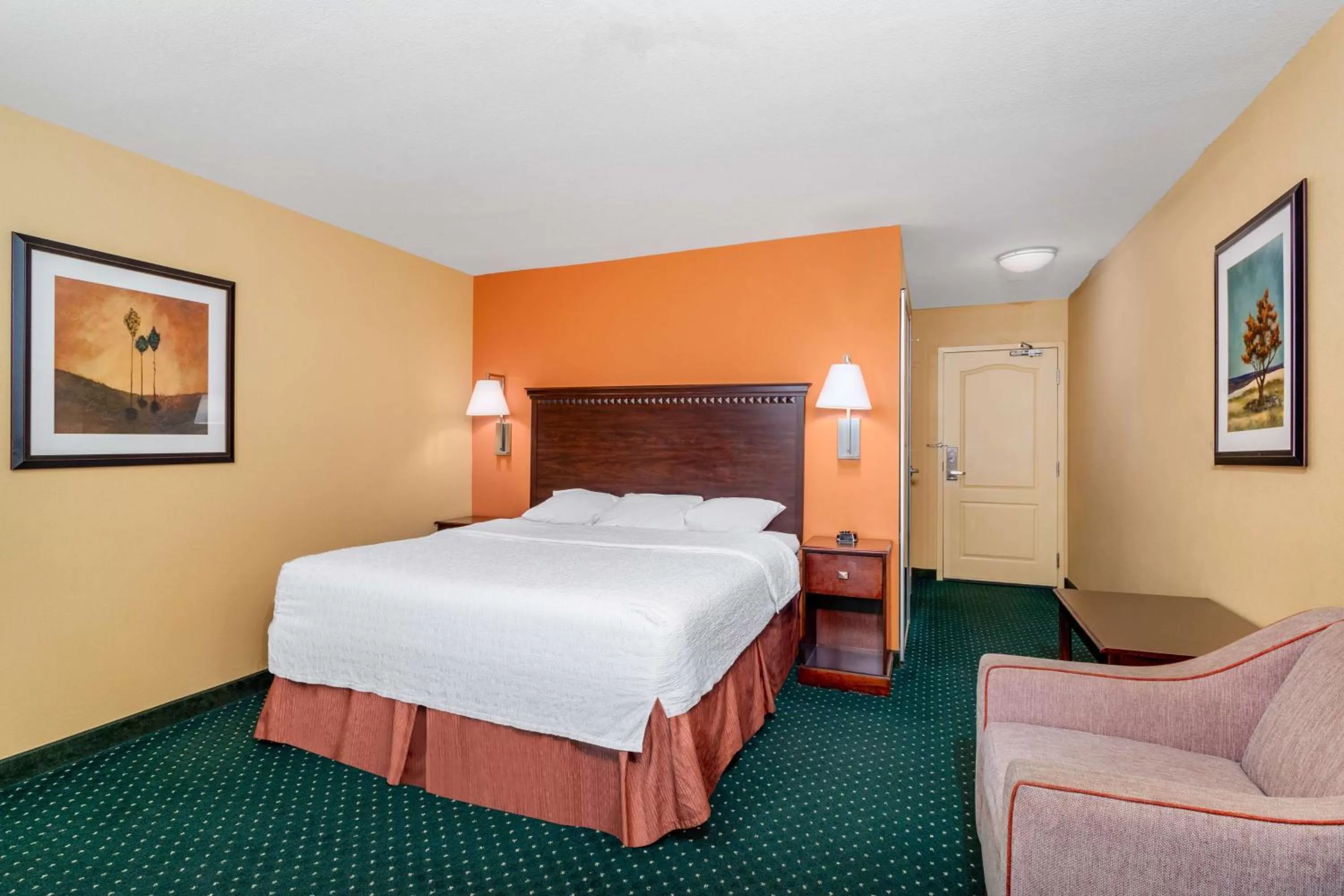 King Room with King Bed - Non-Smoking in Hampton Inn & Suites Sacramento-Elk Grove Laguna I-5