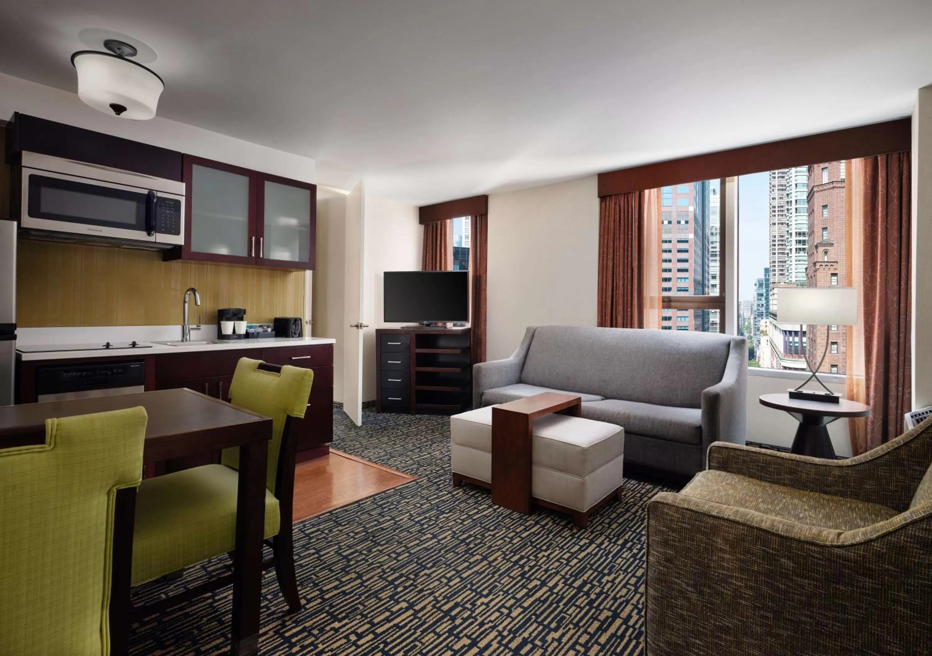 One-Bedroom King Suite in Homewood Suites by Hilton Chicago Downtown - Magnificent Mile