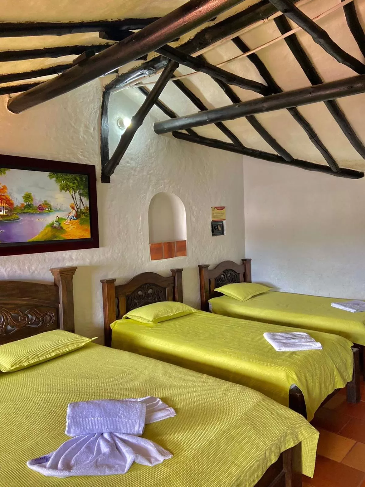 Premium Quadruple Room in Hotel Hacienda Santa Barbara