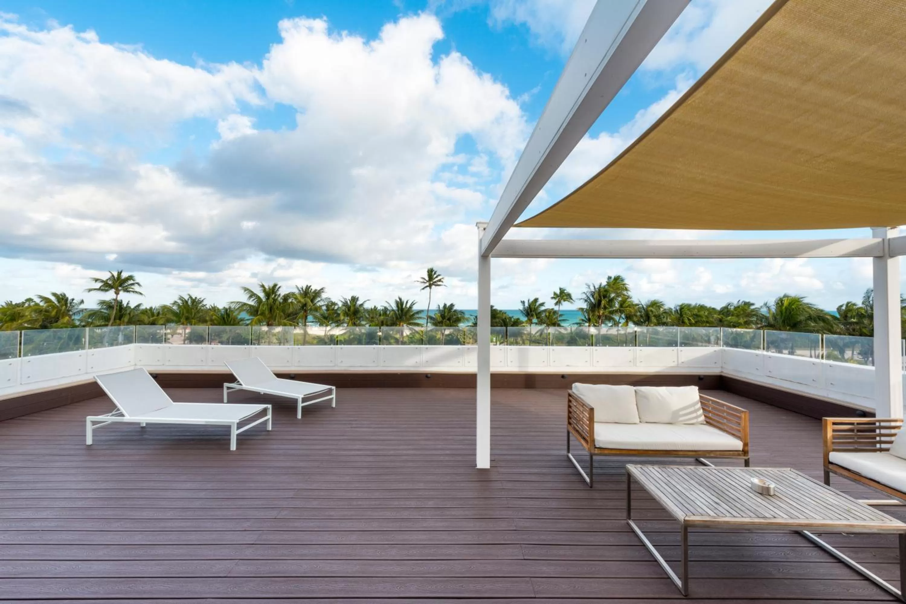 Ocean Front Room King Bed with Terrace  in Penguin Hotel