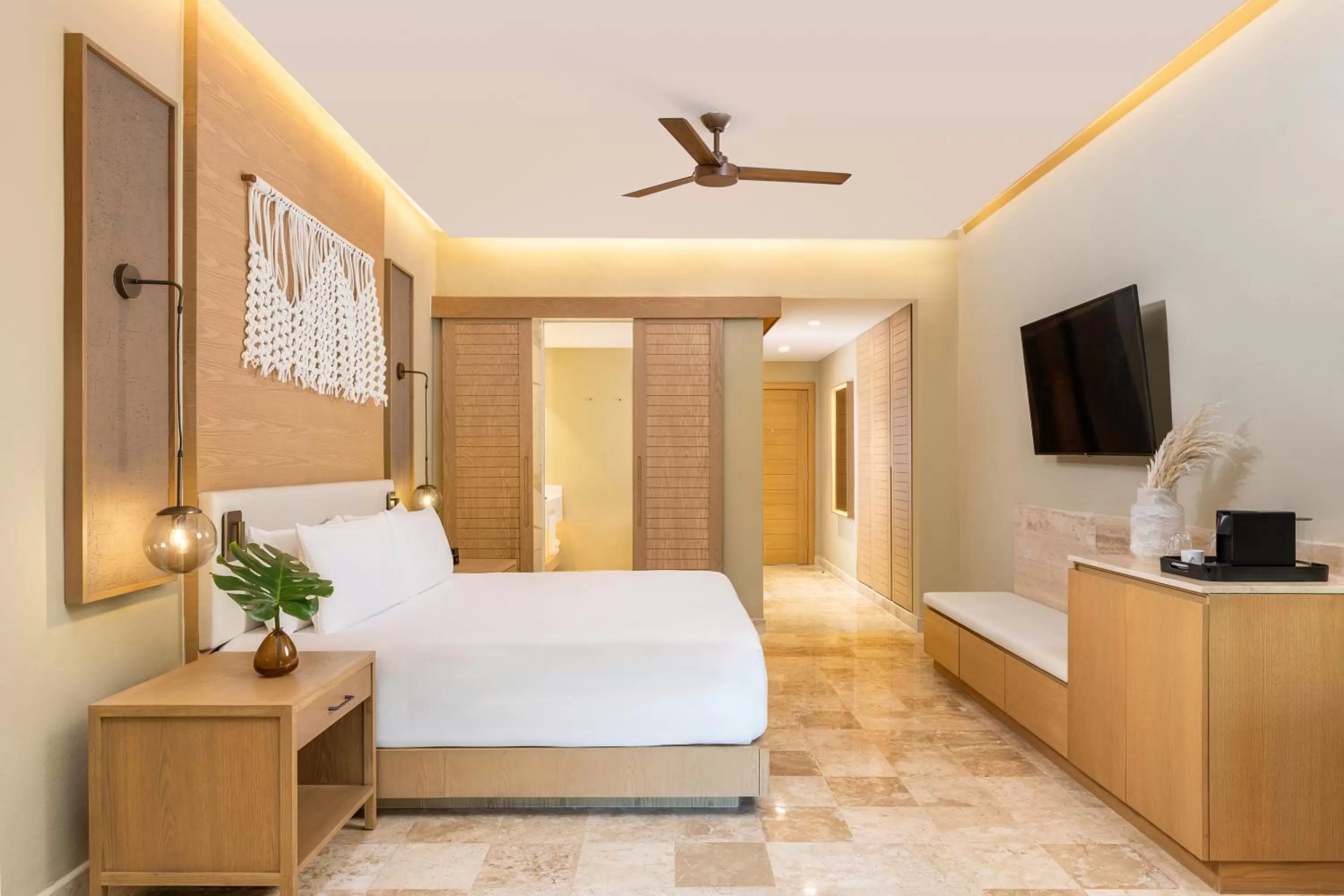 King Junior Suite with Swim-Out and Ocean Front View in Hyatt Zilara Riviera Maya Adults Only All-Inclusive