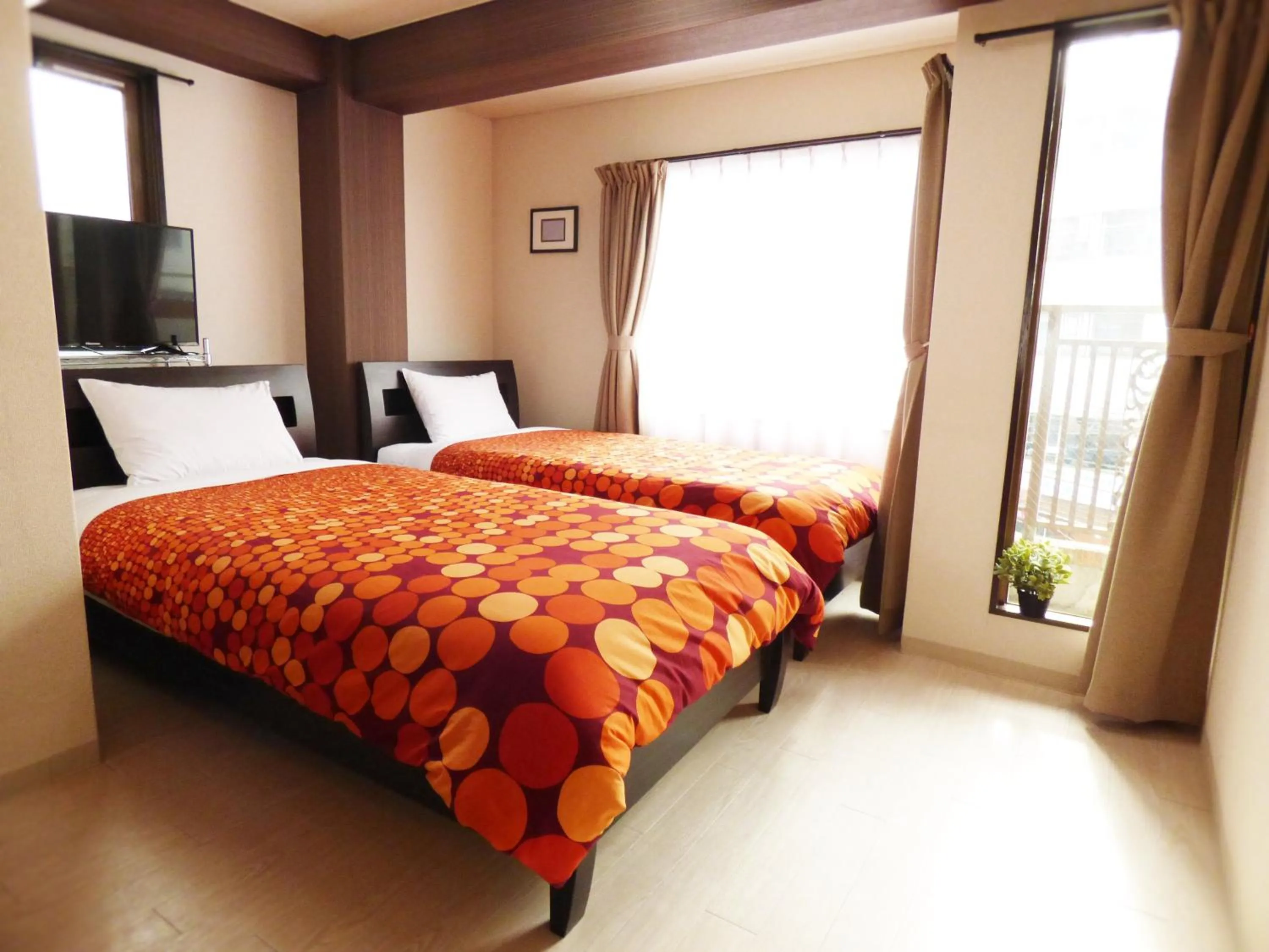 Standard Twin Room - single occupancy in Kyoto Uraraka Guest House