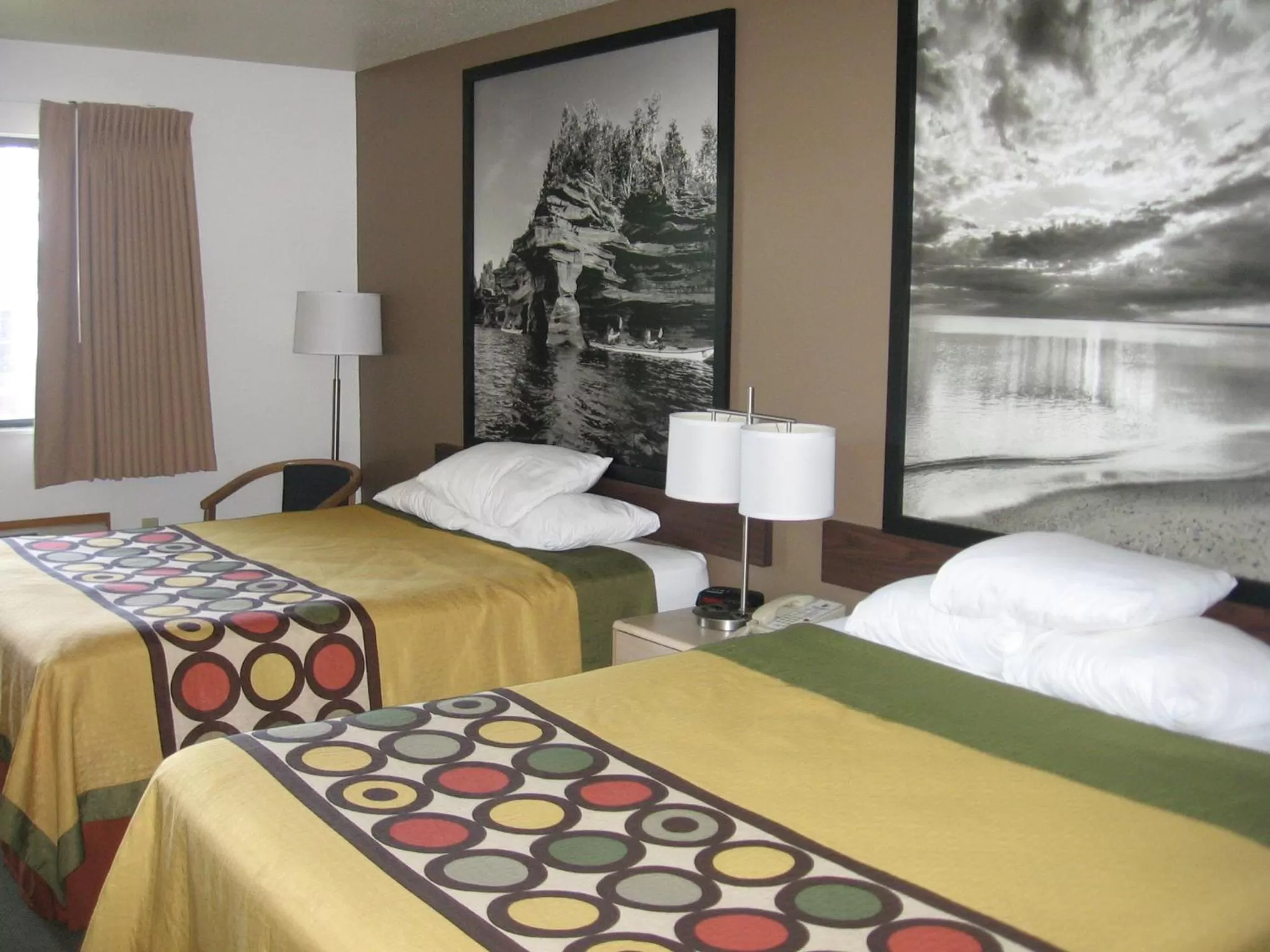 Queen Room with Two Queen Beds - Non-Smoking in Super 8 by Wyndham Mauston