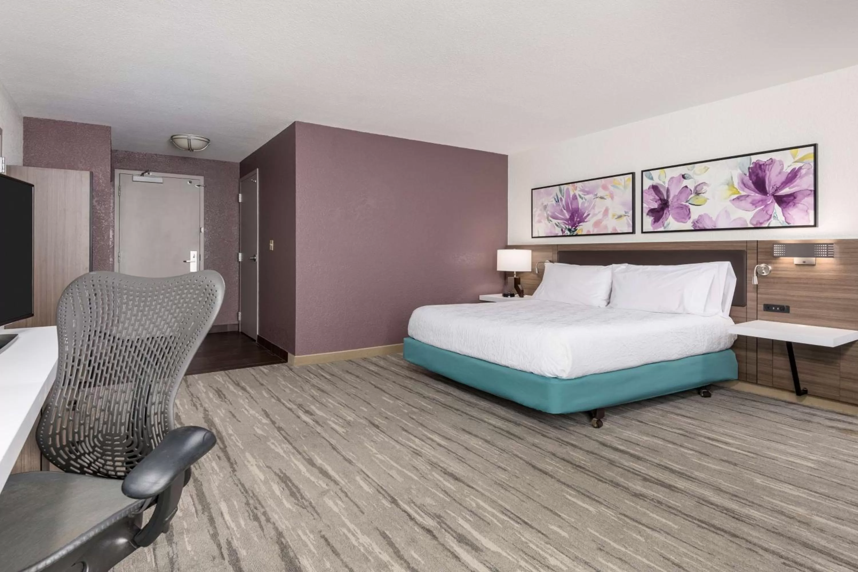 King Room with Roll-In Shower - Mobility Access in Hilton Garden Inn Lafayette/Cajundome