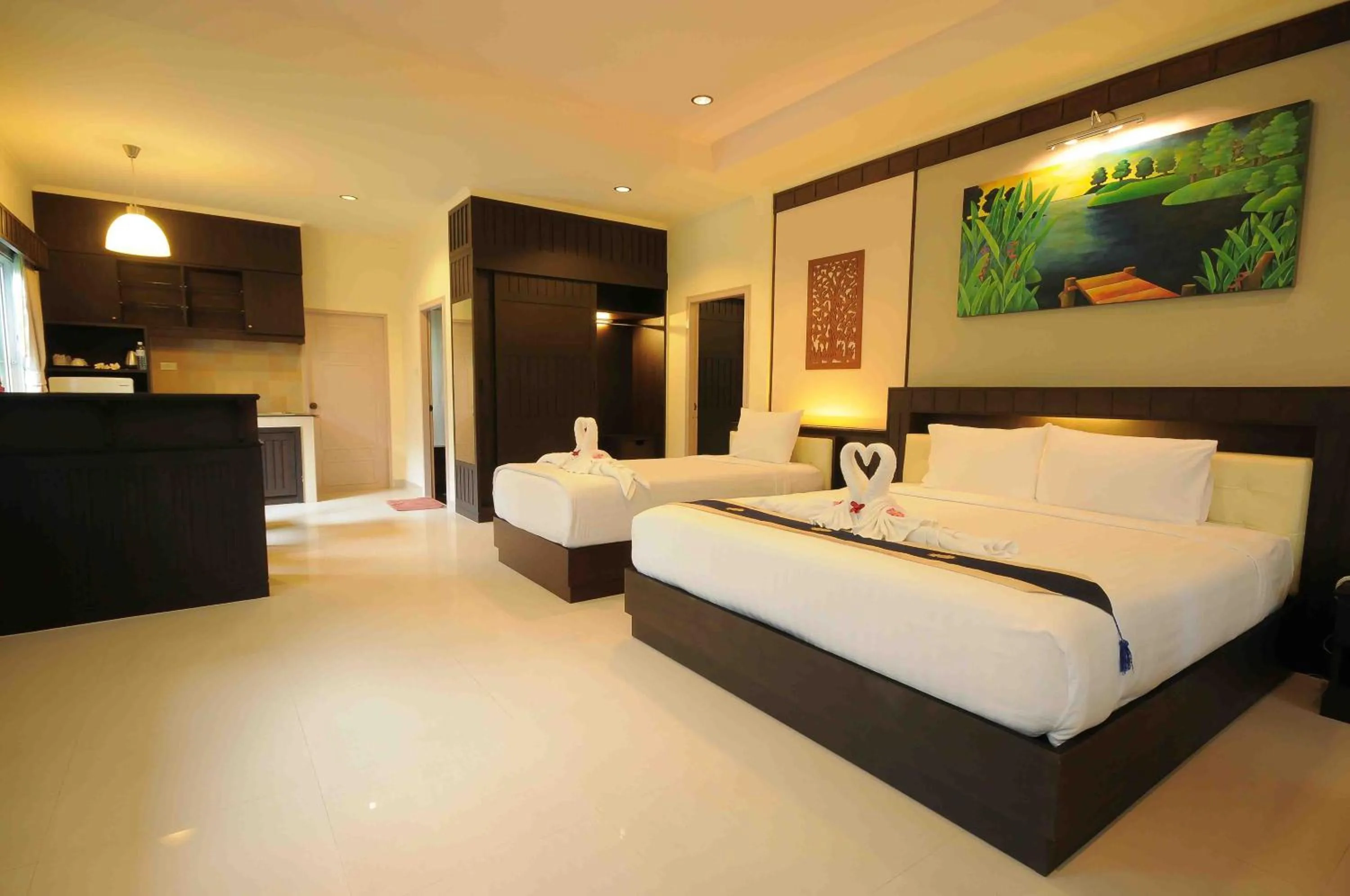 Triple Room in Villa Wanida Garden Resort