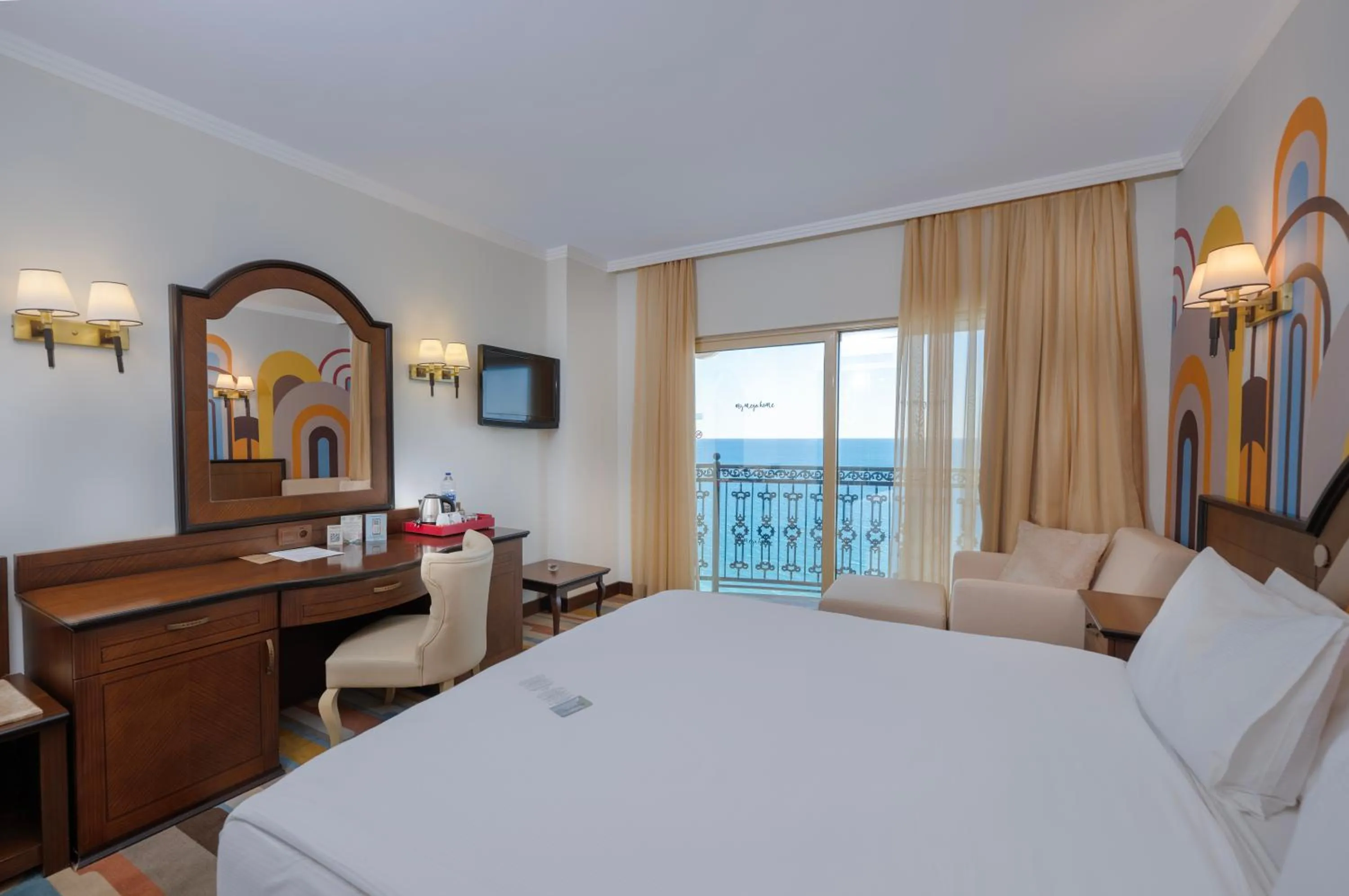 Deluxe Standard Room Sea View in Megasaray Westbeach Antalya