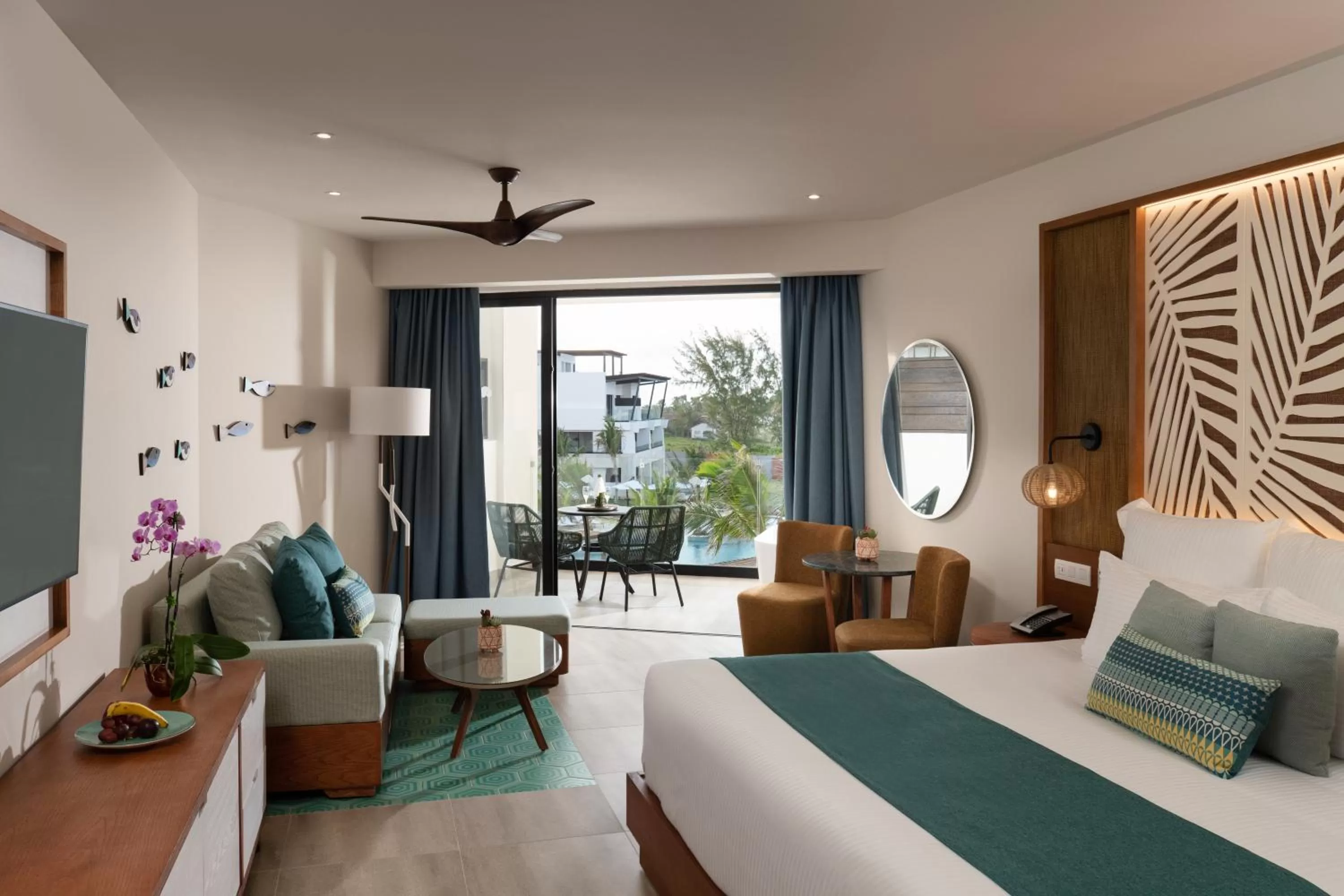Junior Suite Pool View King - single occupancy in Dreams Macao Beach Punta Cana - All Inclusive