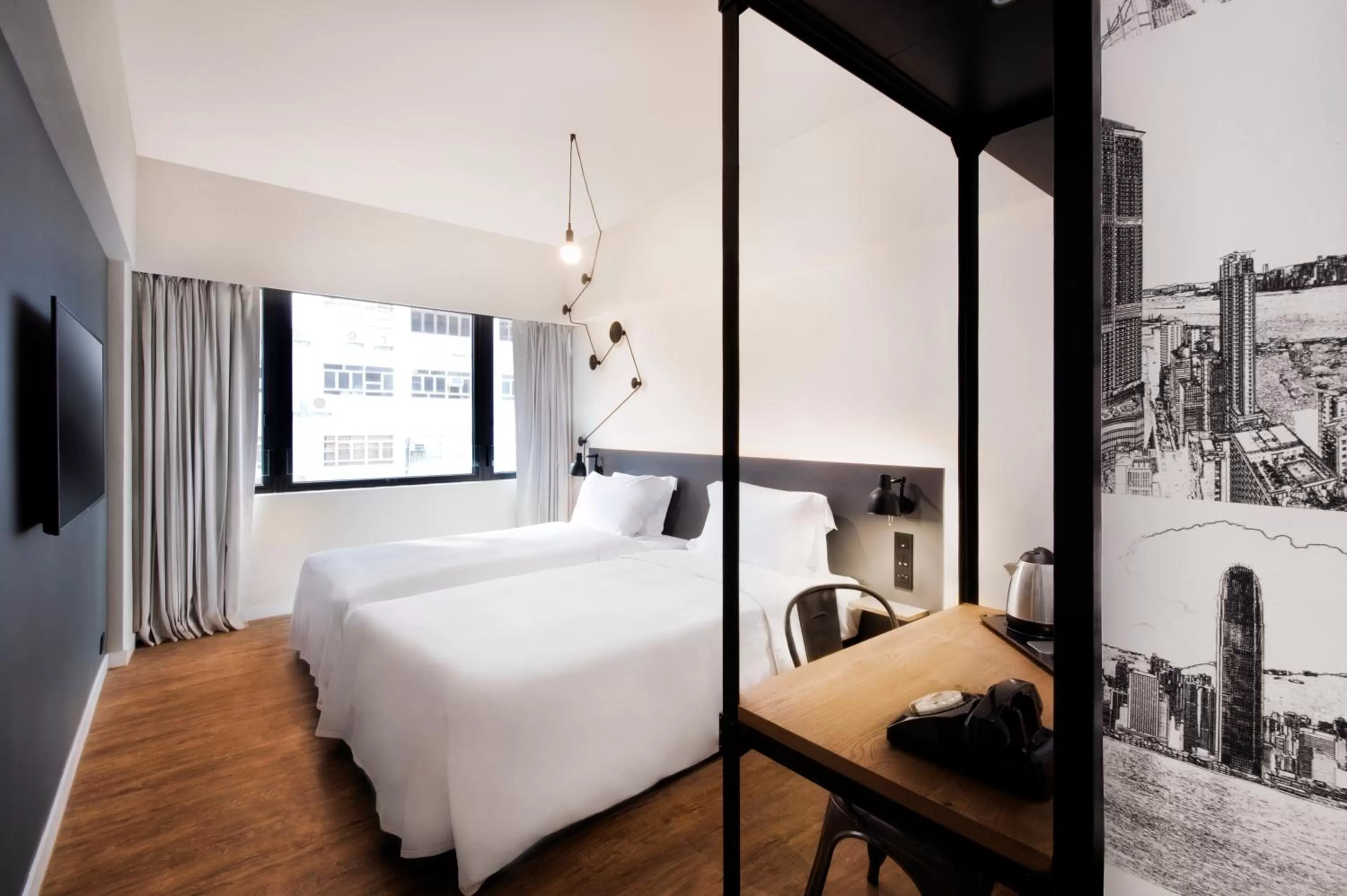 penta Standard Twin Room in Pentahotel Hong Kong, Tuen Mun