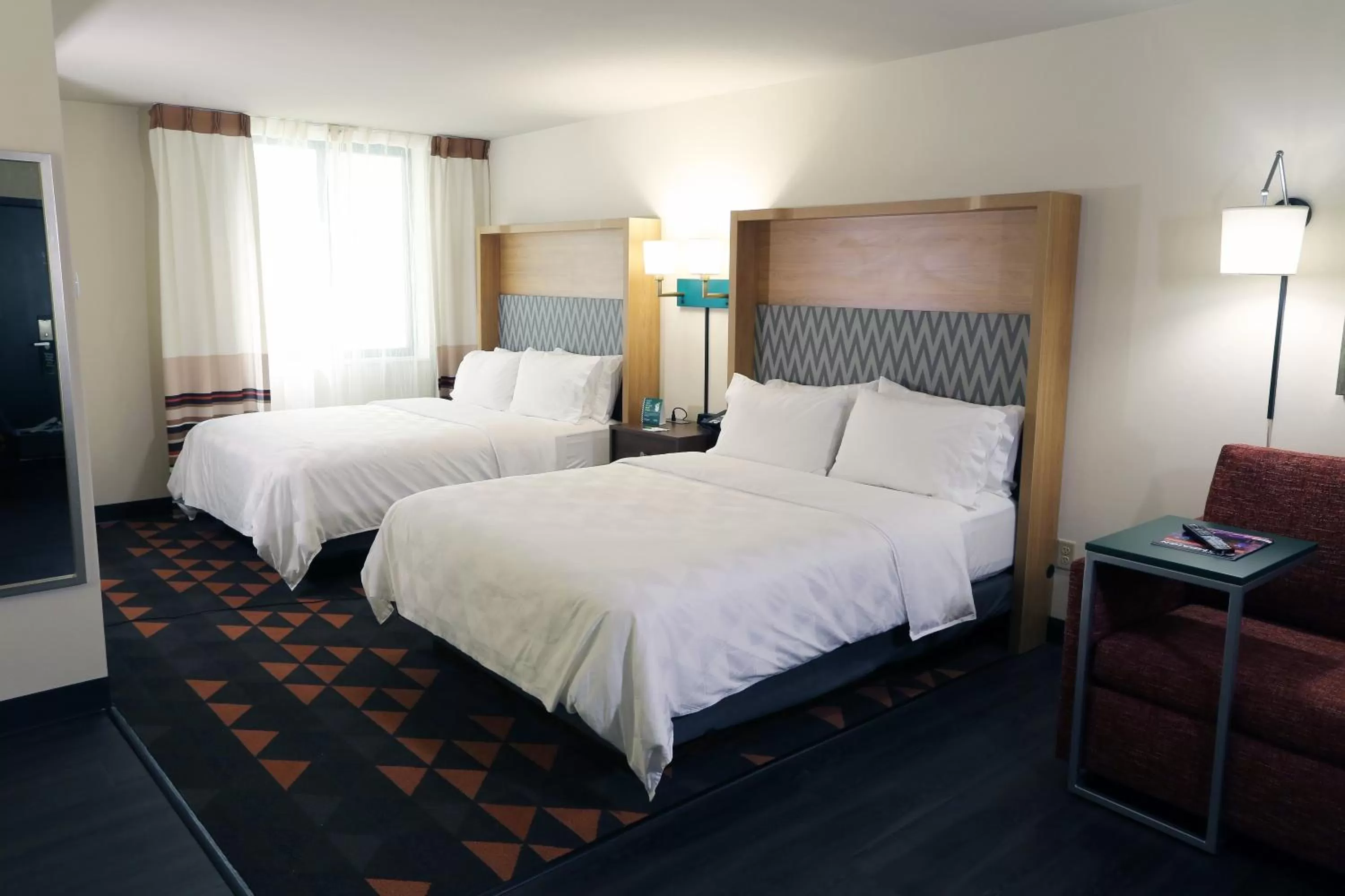 Queen Room with Two Queen Beds and Sofa Bed- Mobility Access Tran Shower/Non-Smoking in Holiday Inn Champaign by IHG