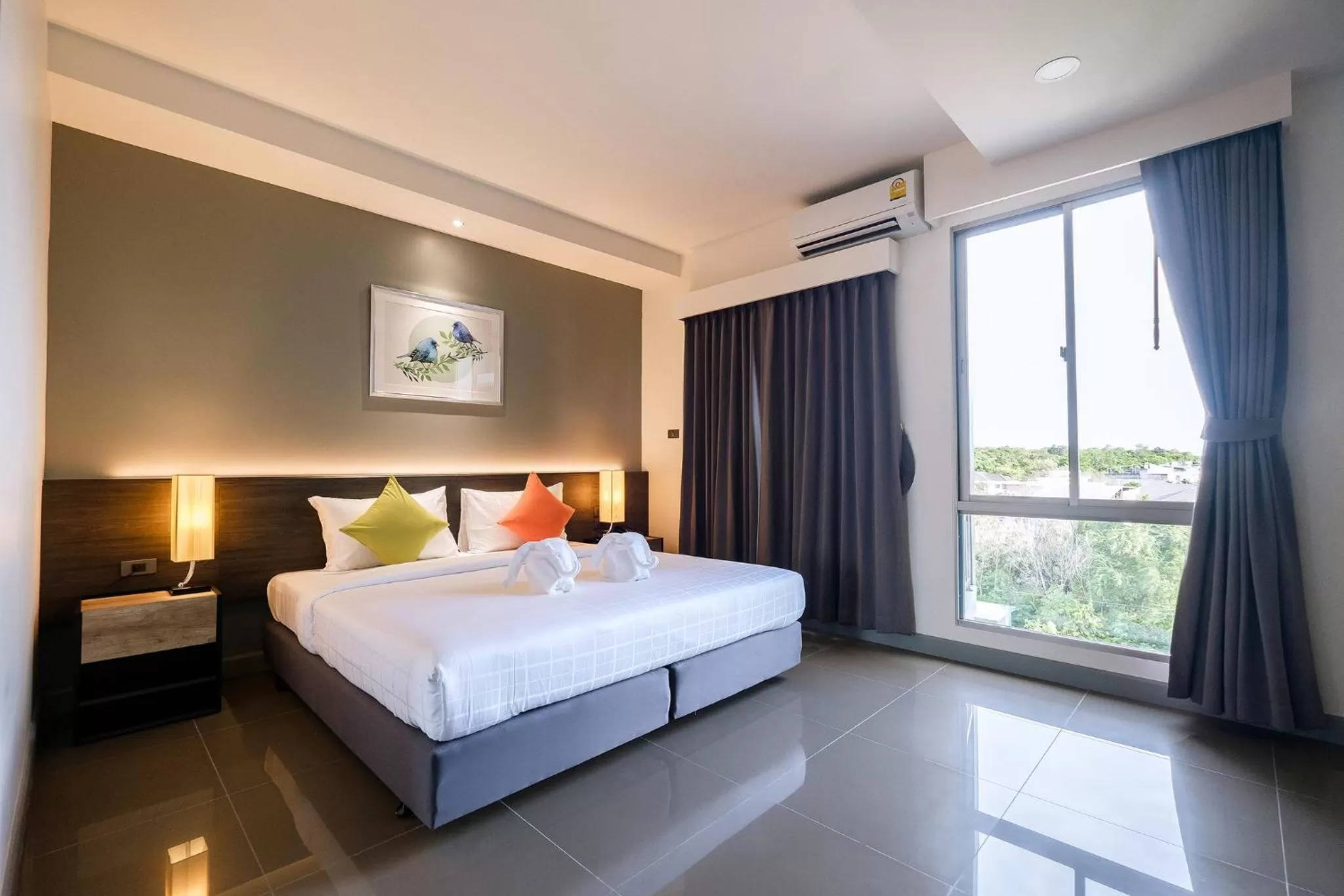 Double Room with Balcony in Clover Hotel Hatyai