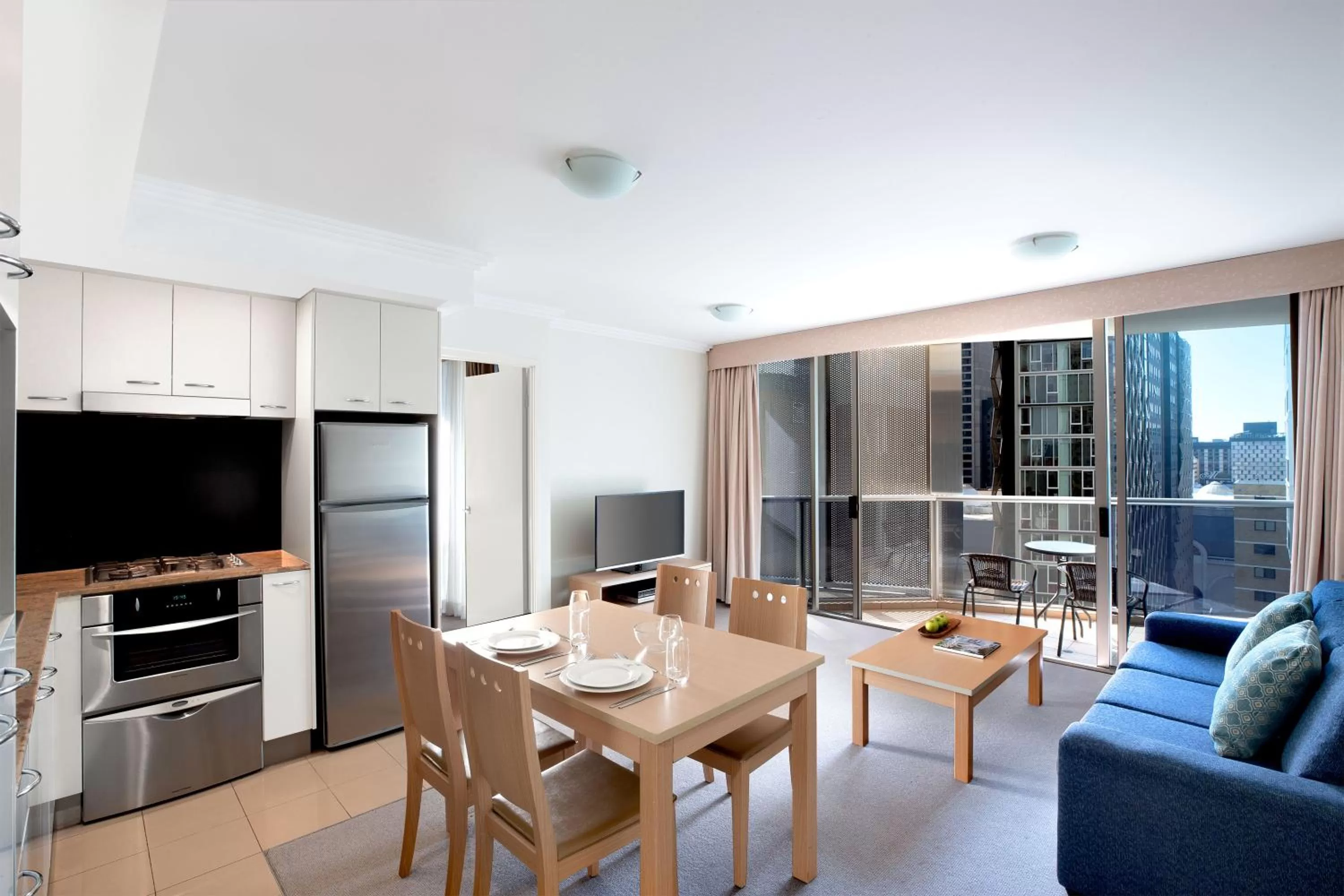 Family Apartment with Balcony in Mantra on Mary