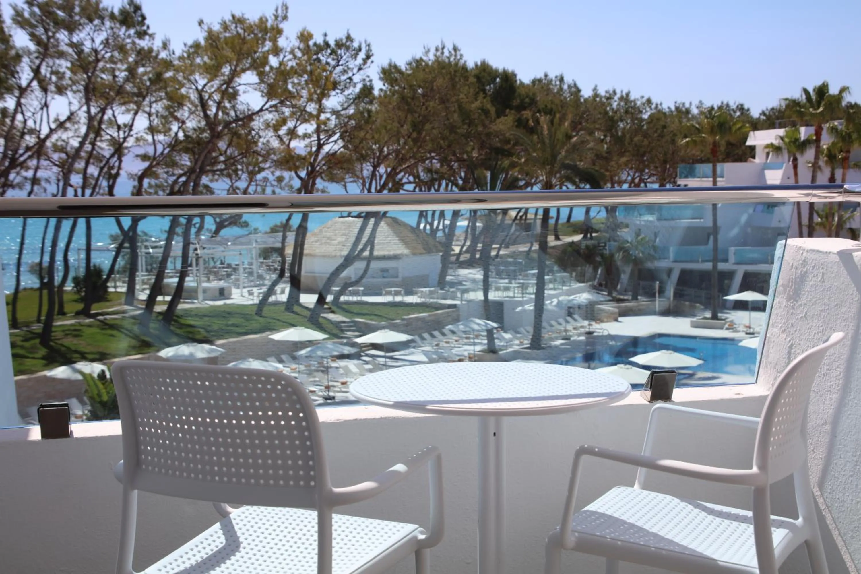 Twin Room with Side Sea View in Iberostar Waves Playa de Muro