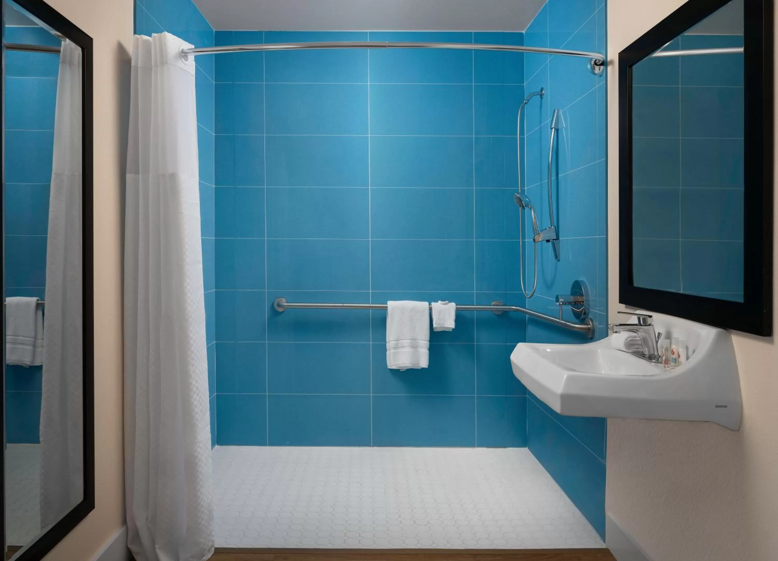 Full Beds | Mobility Accessible - New 60s Retro-Style Decor - Oceanside in Motel 6-Santa Barbara, CA - Beach