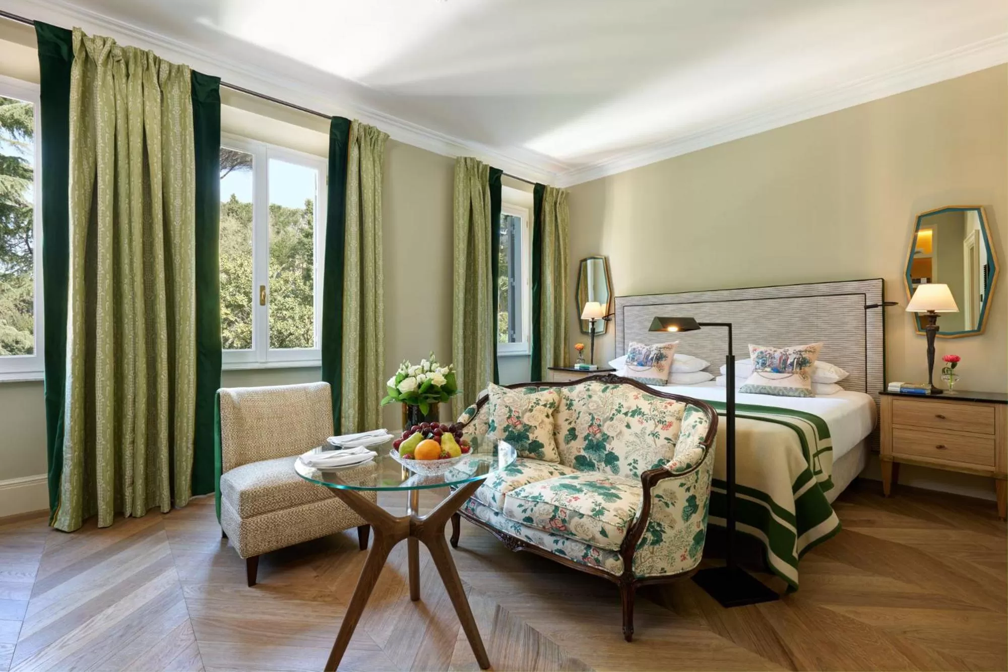 Deluxe Double or Twin Room with Garden View in Rocco Forte Hotel De Russie