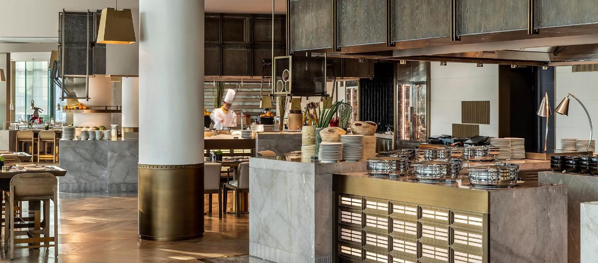 Breakfast, Restaurant/Places to Eat in InterContinental Shanghai Wonderland, an IHG Hotel