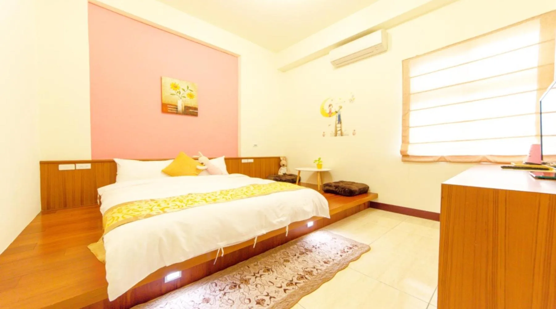 Standard Double Room in 相遇民宿Encounter Hostel - 證號 2153-附車位-English welcome