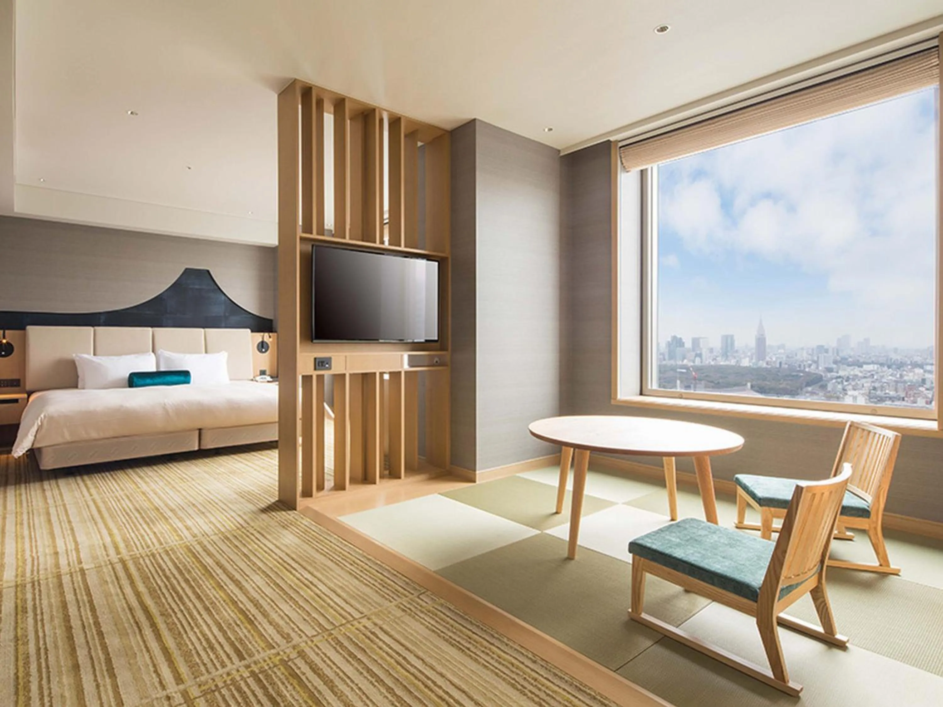 Junior Suite Fuji Executive Floor with Lounge Access - Non-Smoking in Cerulean Tower Tokyu Hotel, A Pan Pacific Partner Hotel