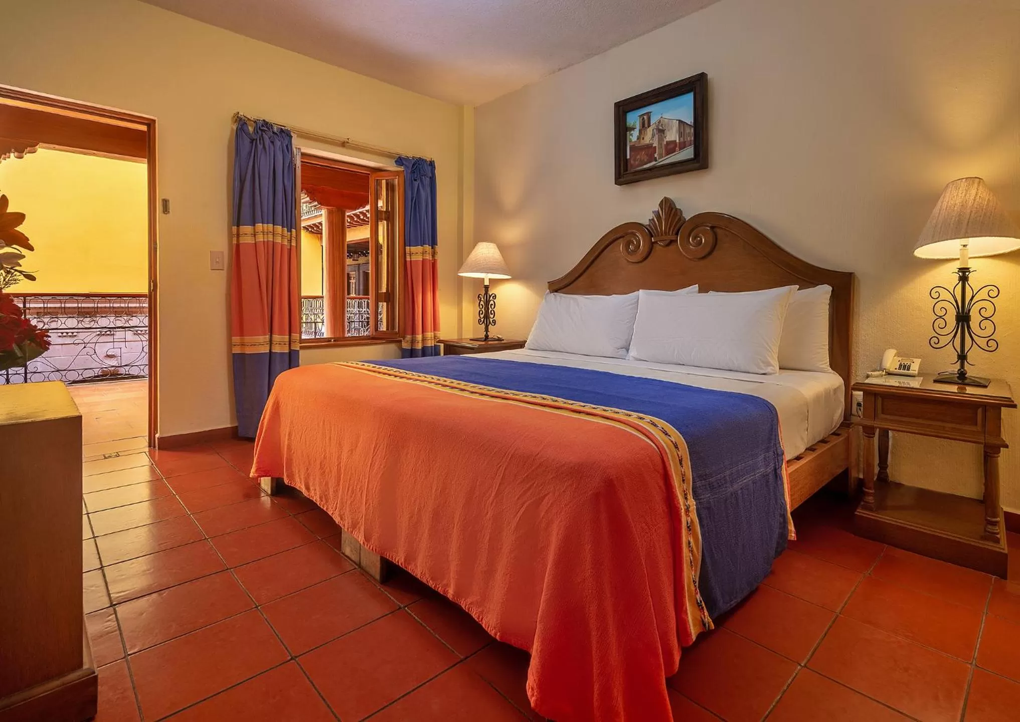 Superior King Room in Hotel la Parroquia