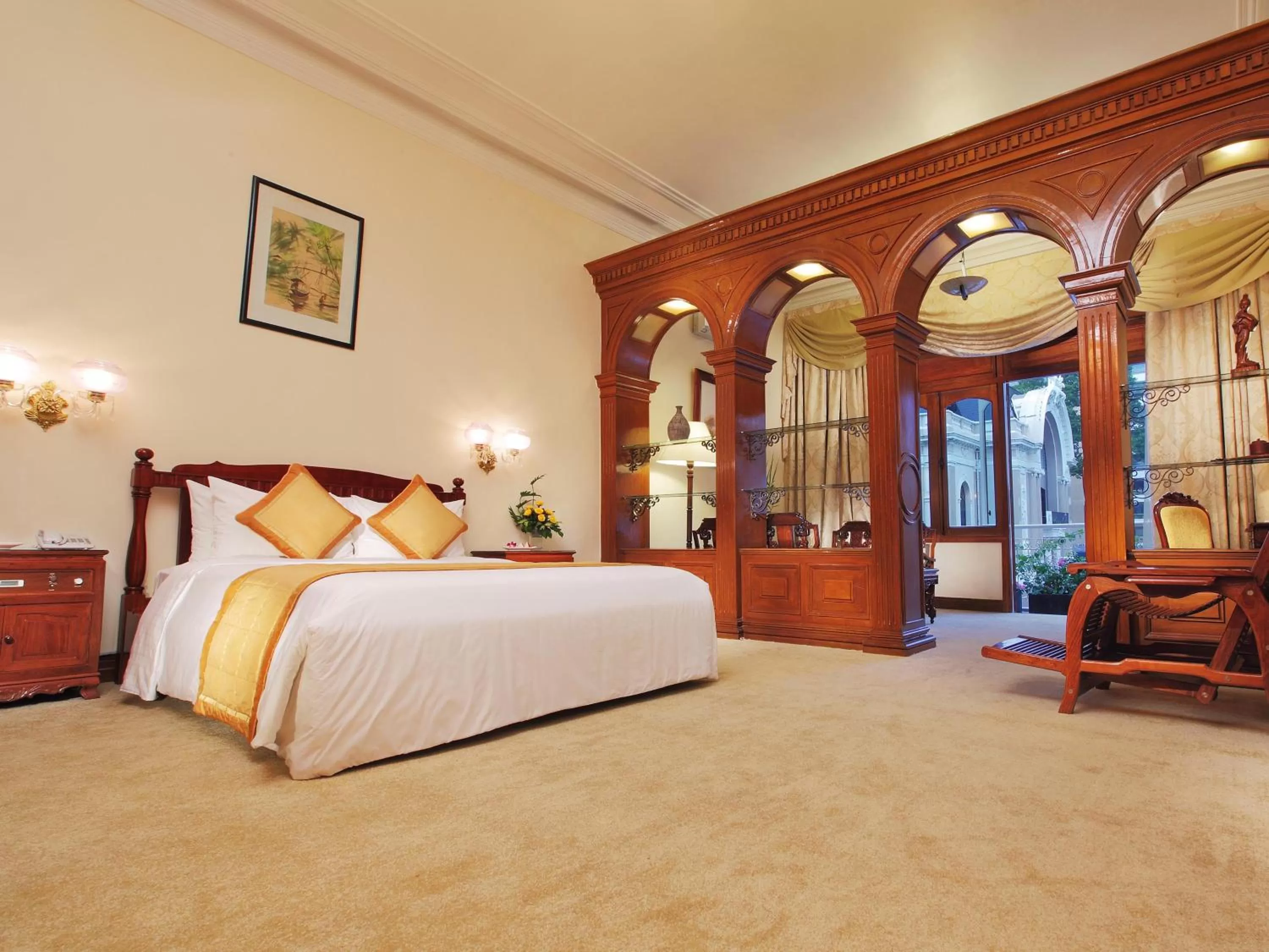 Opera View  Suite - single occupancy in Hotel Continental Saigon