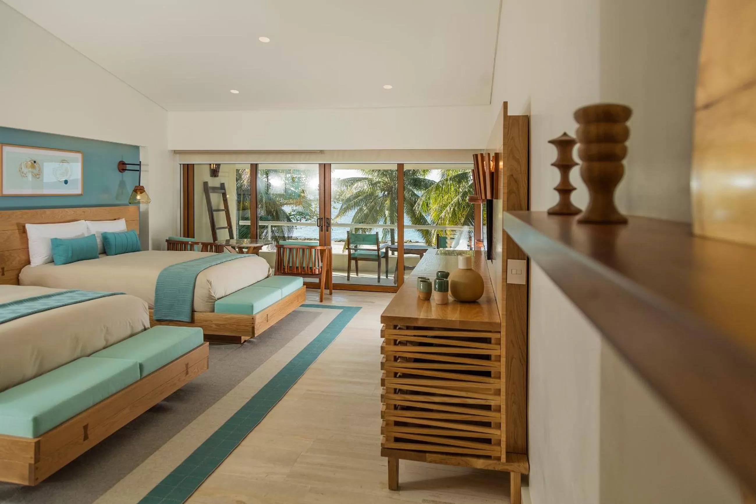 Premium Queen Room with Two Queen Beds and Ocean View in Presidente InterContinental Cozumel Resort & Spa by IHG