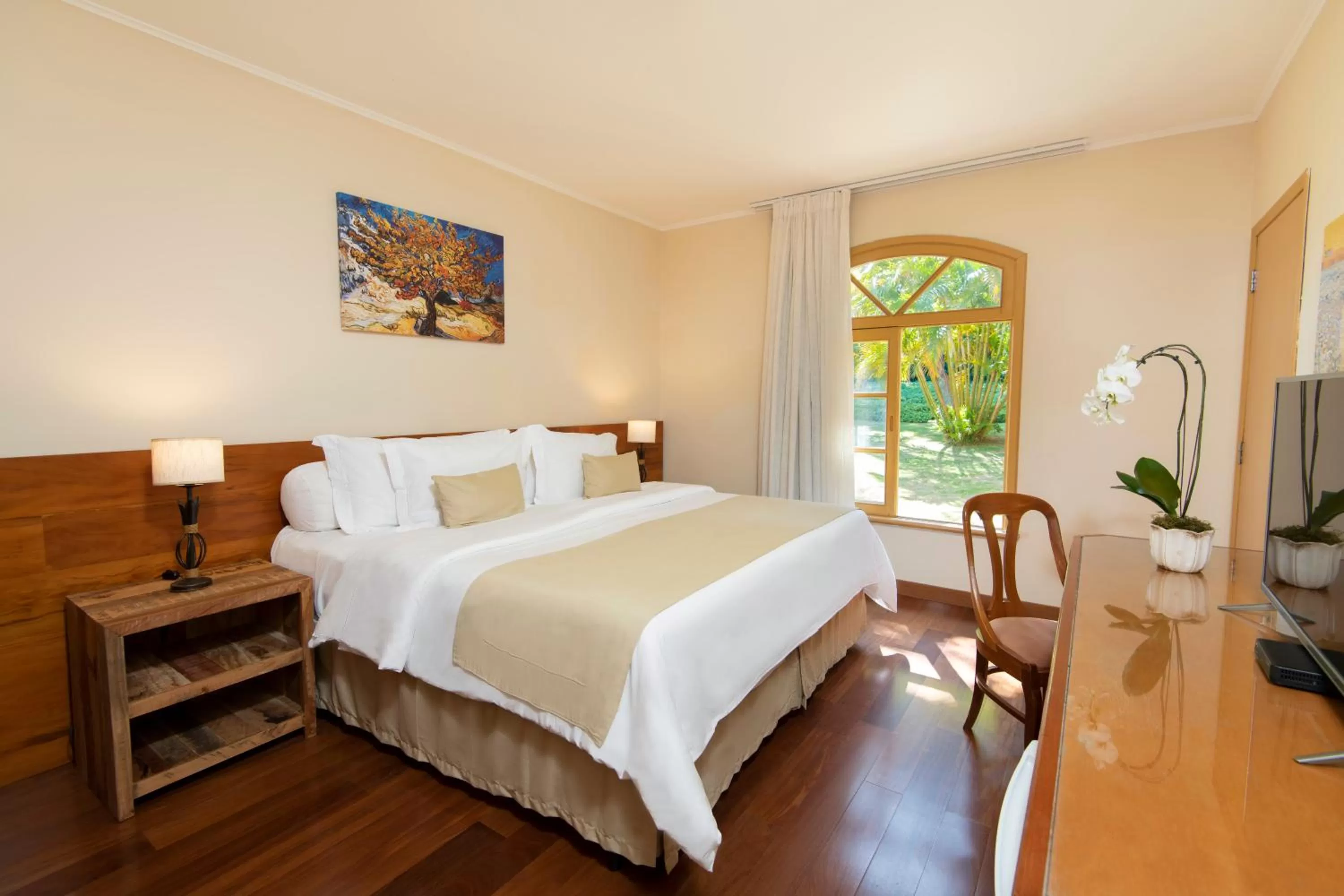 Standard Twin Room with Garden View in Hotel Villa Rossa