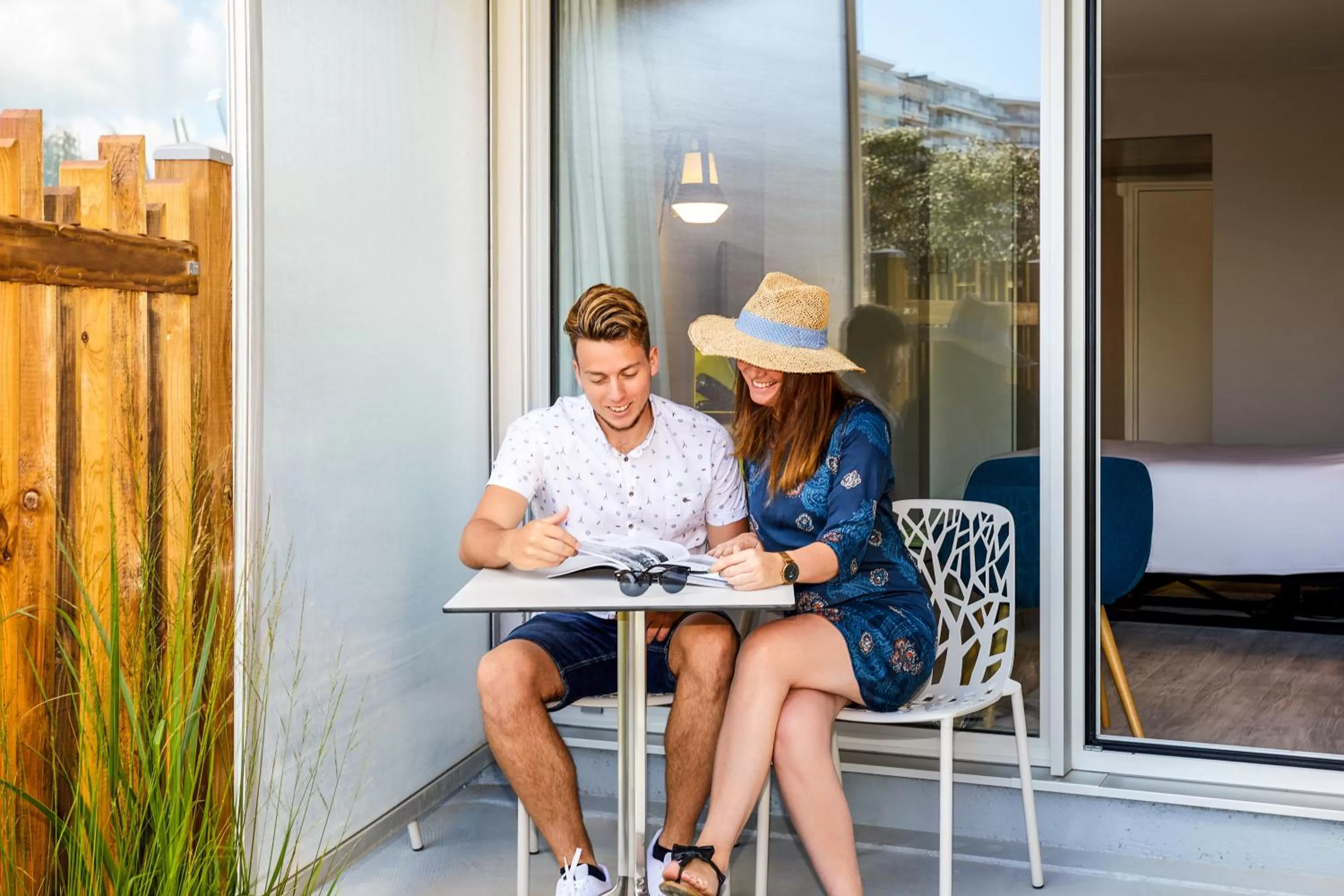 Standard Room with 1 Double Bed and 1 Single Sofa Bed - Garden Side in ibis Thalassa Le Touquet