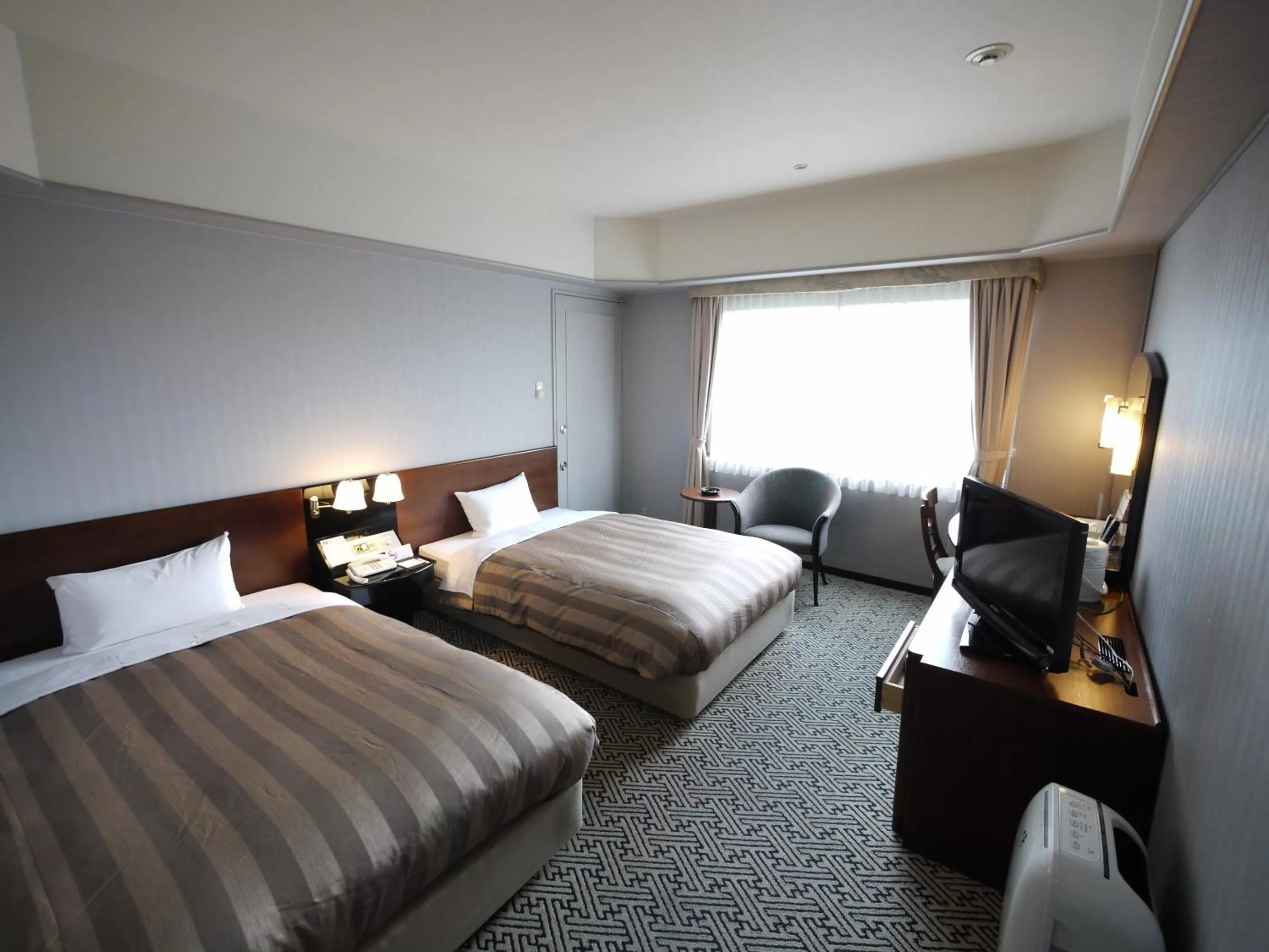 Twin Room - single occupancy - Smoking in Ark Hotel Kumamotojo Mae -ROUTE INN HOTELS-