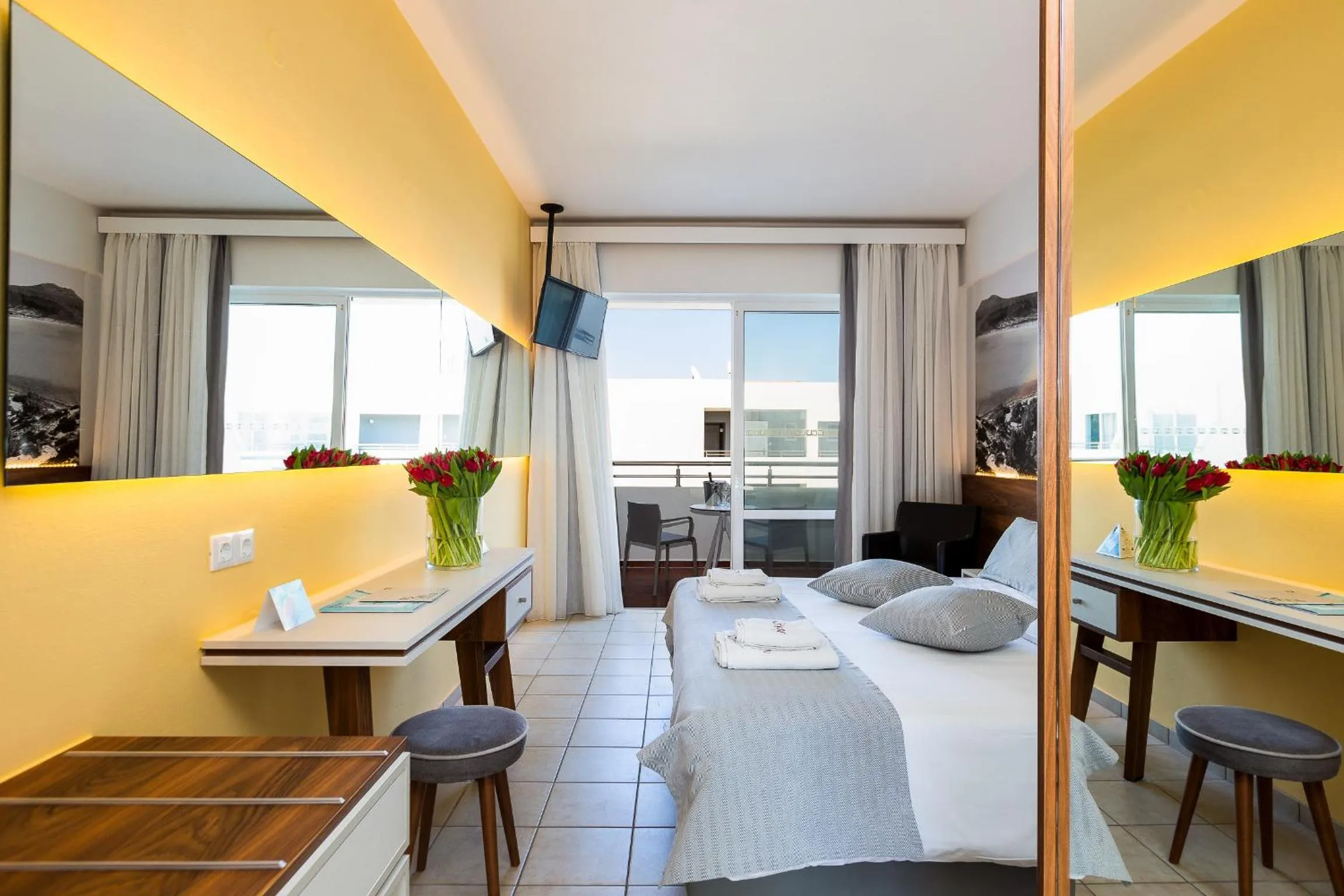 Standard Room with Pool View in Atrium Ambiance Hotel