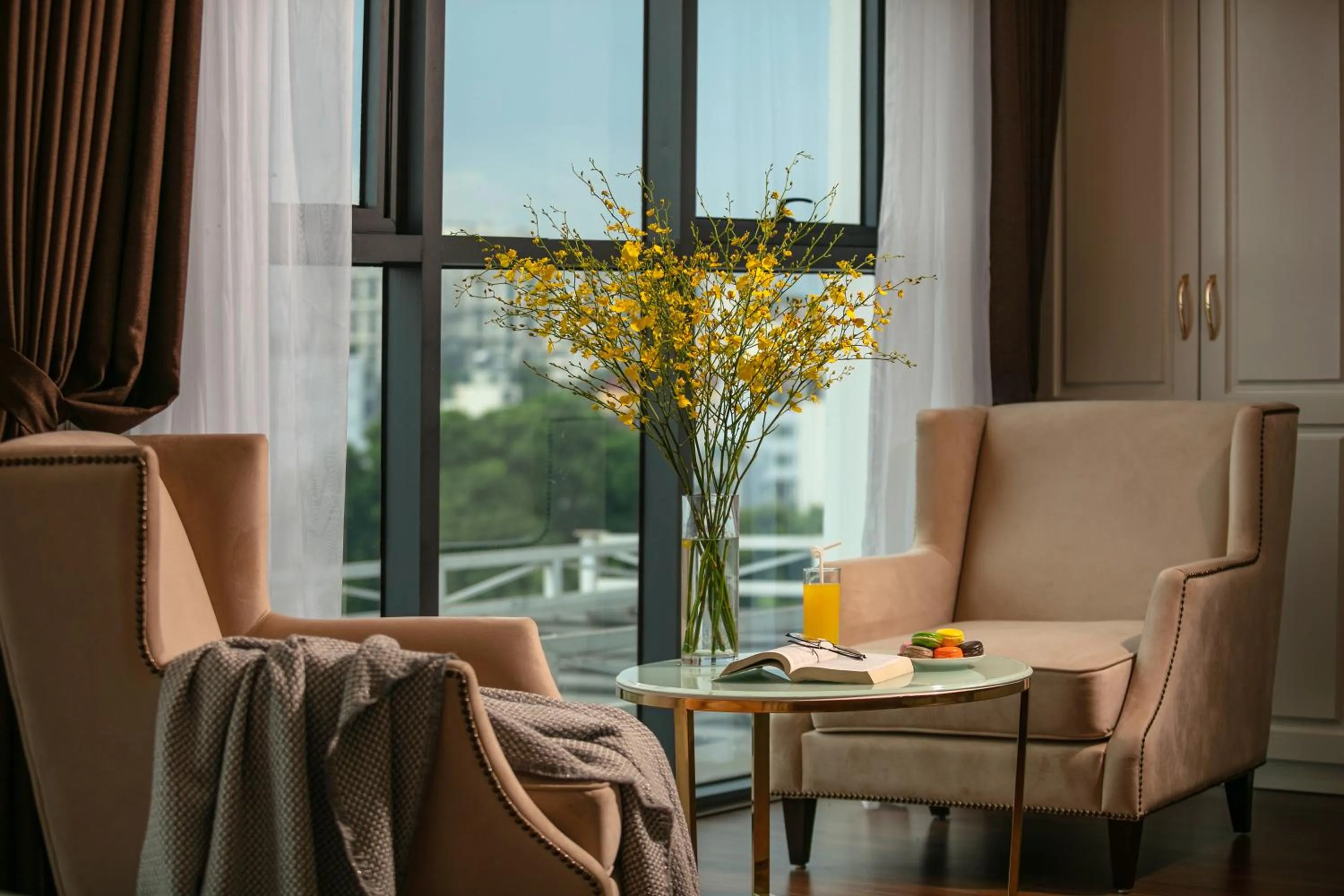 Executive Suite with Lake View in Adonis Hotel