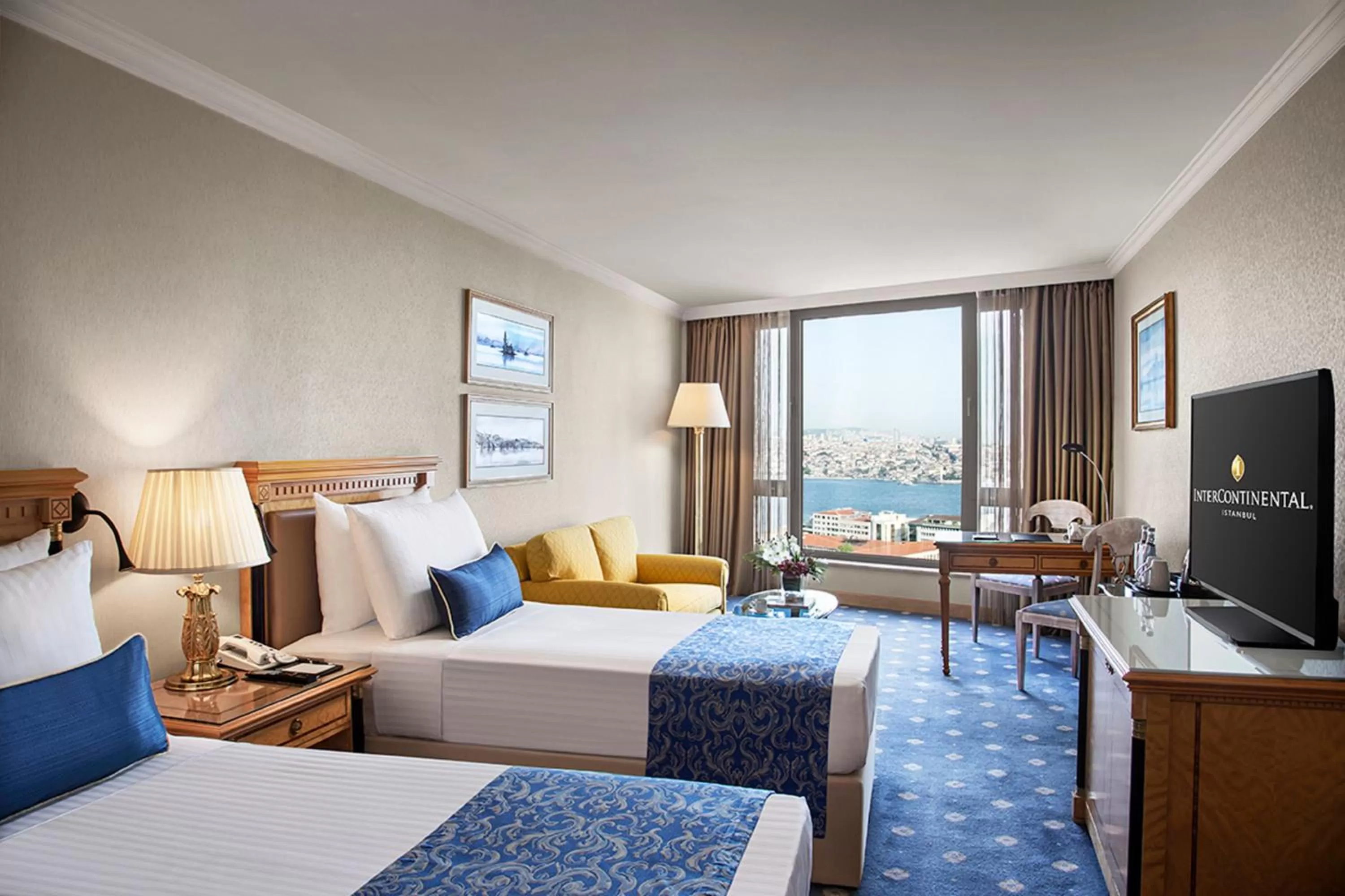 Classic Twin Room with Sea View in InterContinental Istanbul by IHG