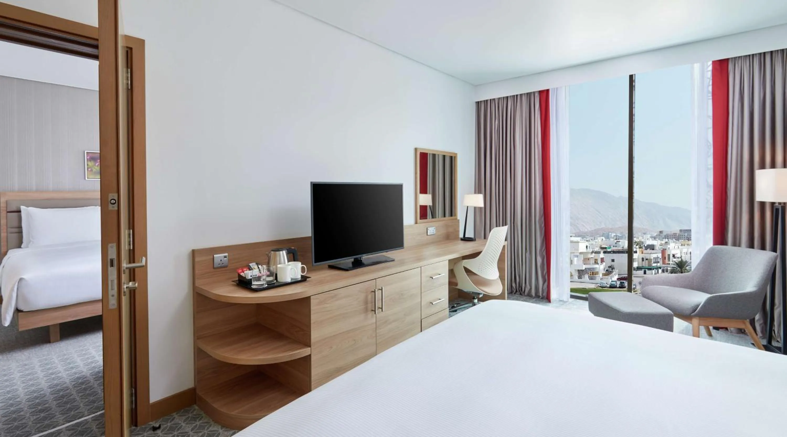 King connecting family Room  in Hilton Garden Inn Muscat Al Khuwair